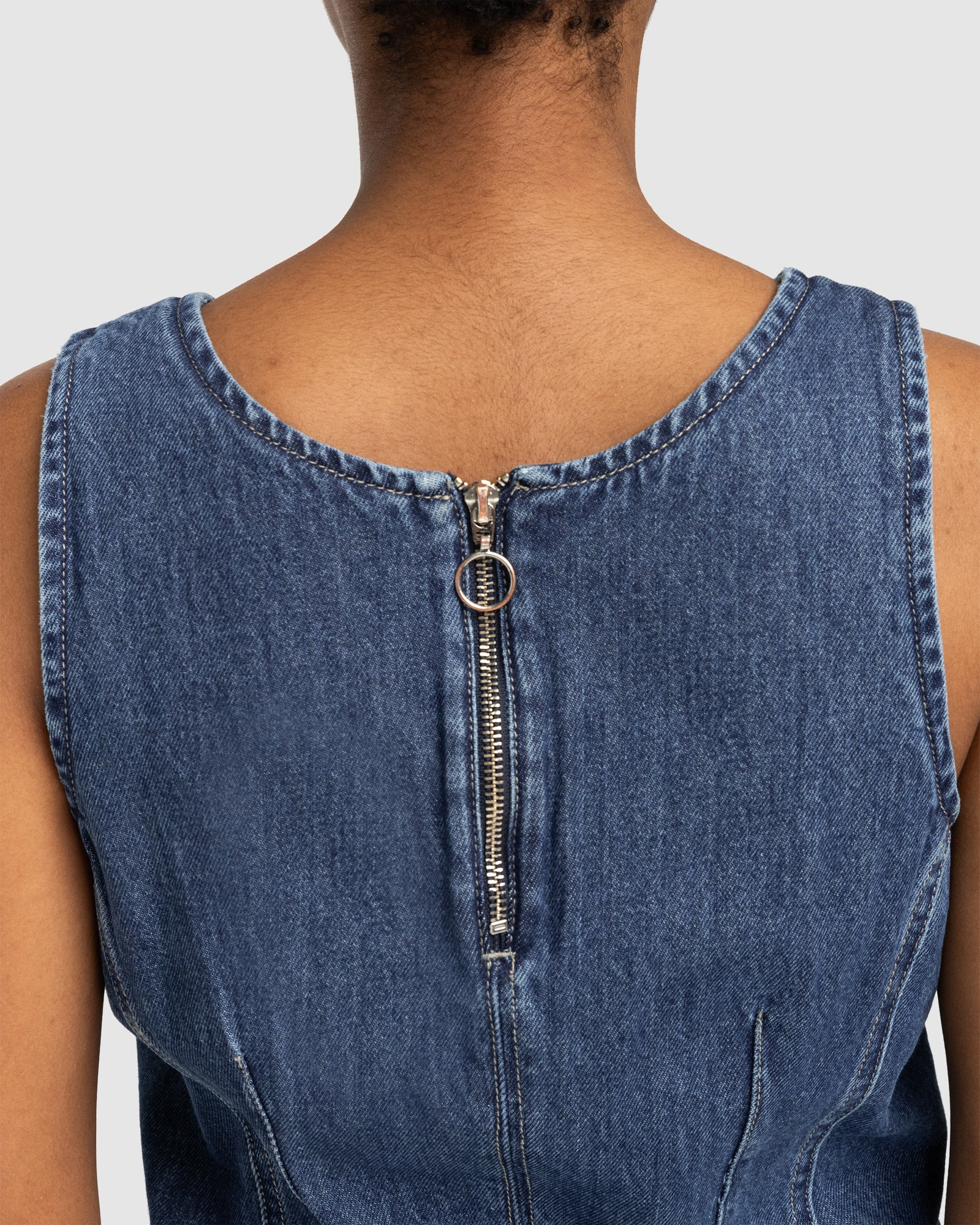 Womens Melanie Denim Dress