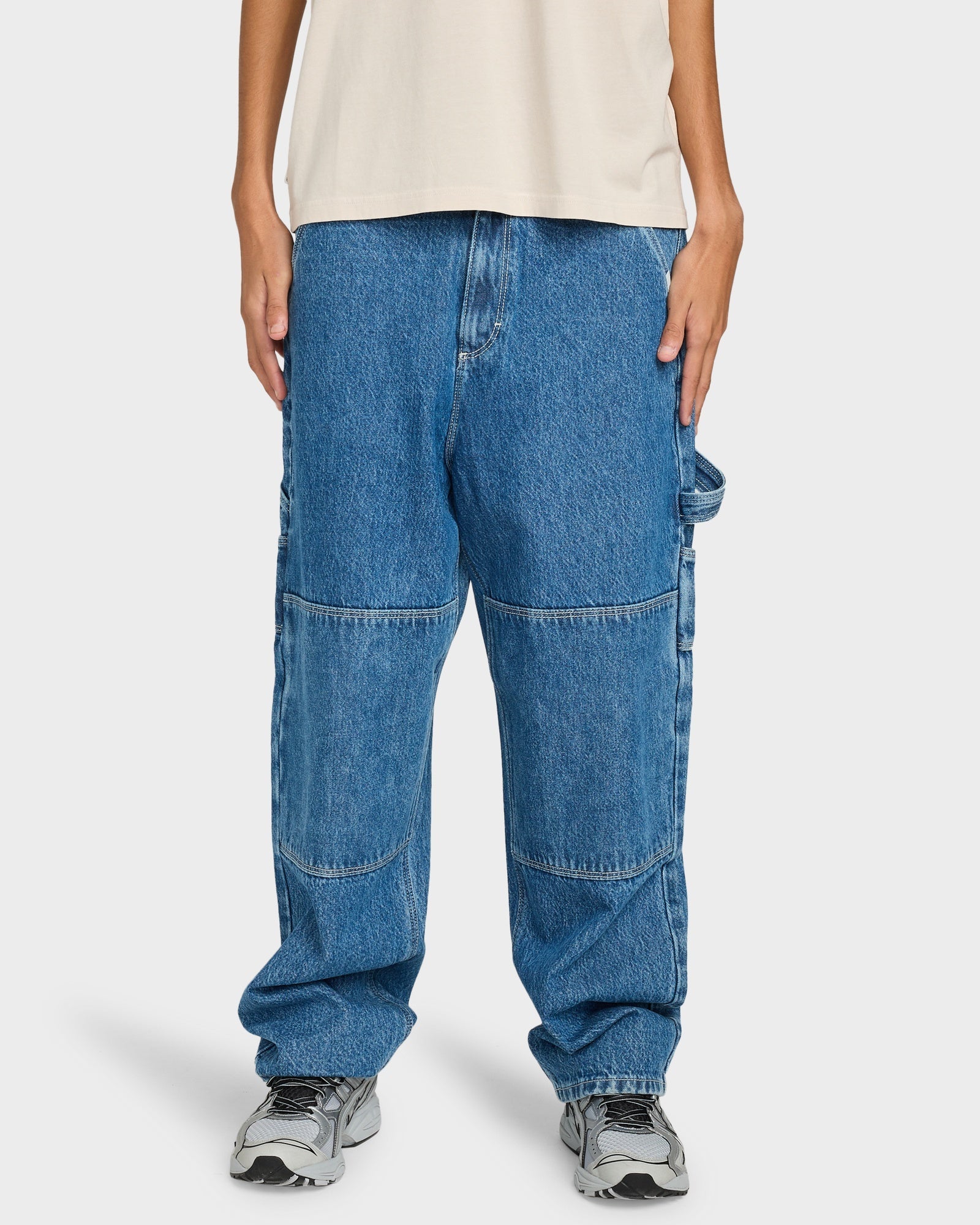 Mens Big Carpenter Denim Pants