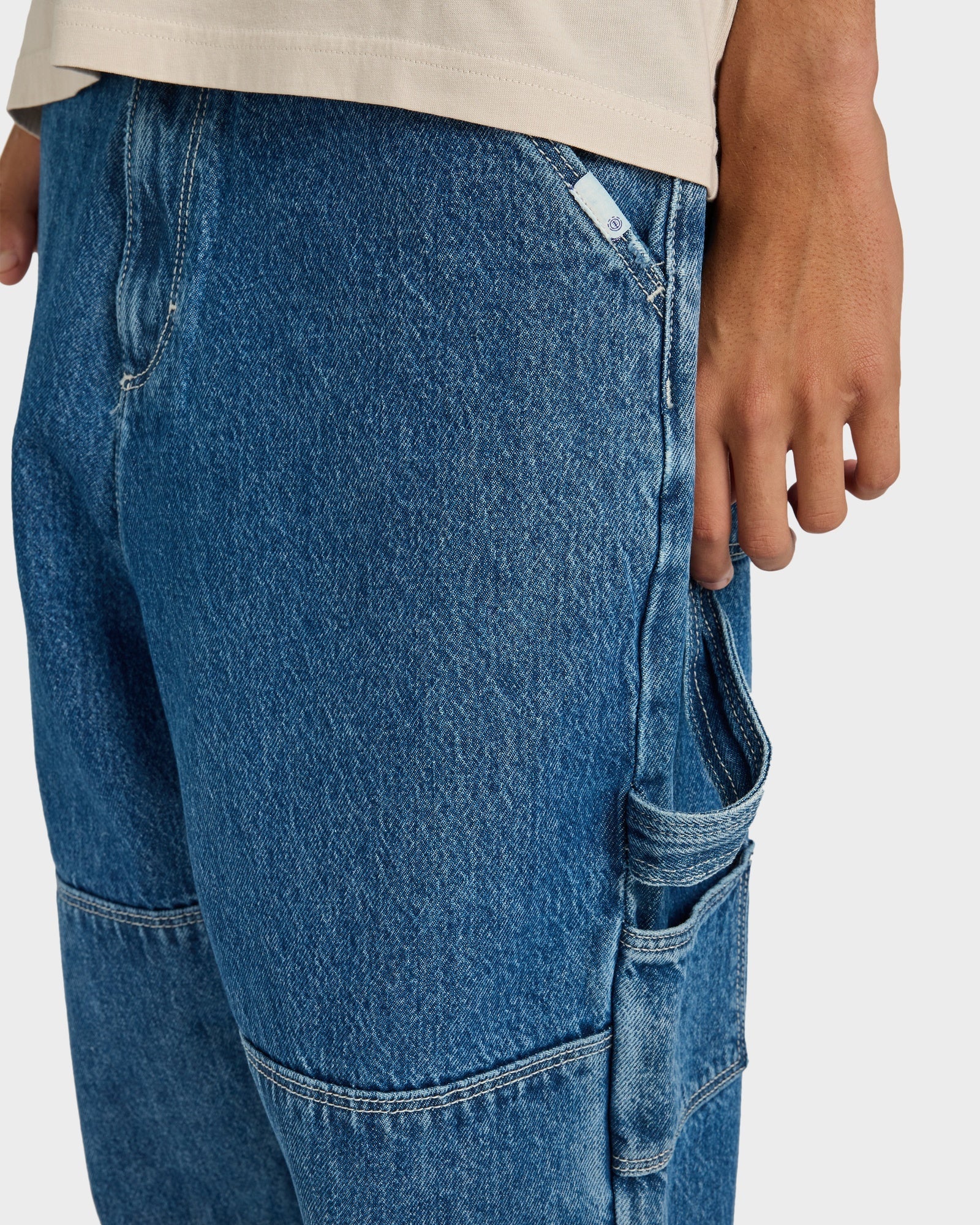 Mens Big Carpenter Denim Pants