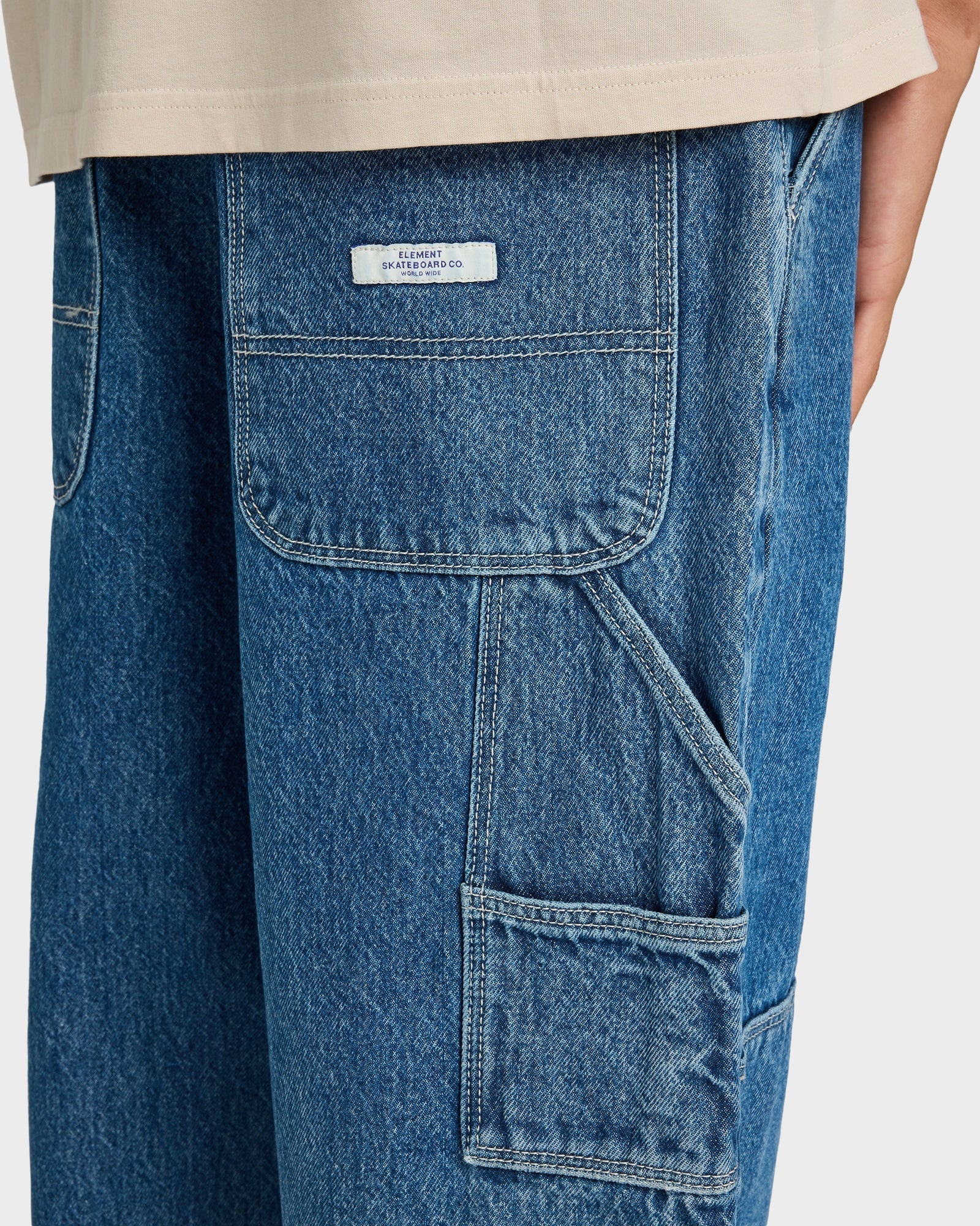 Mens Big Carpenter Denim Pants