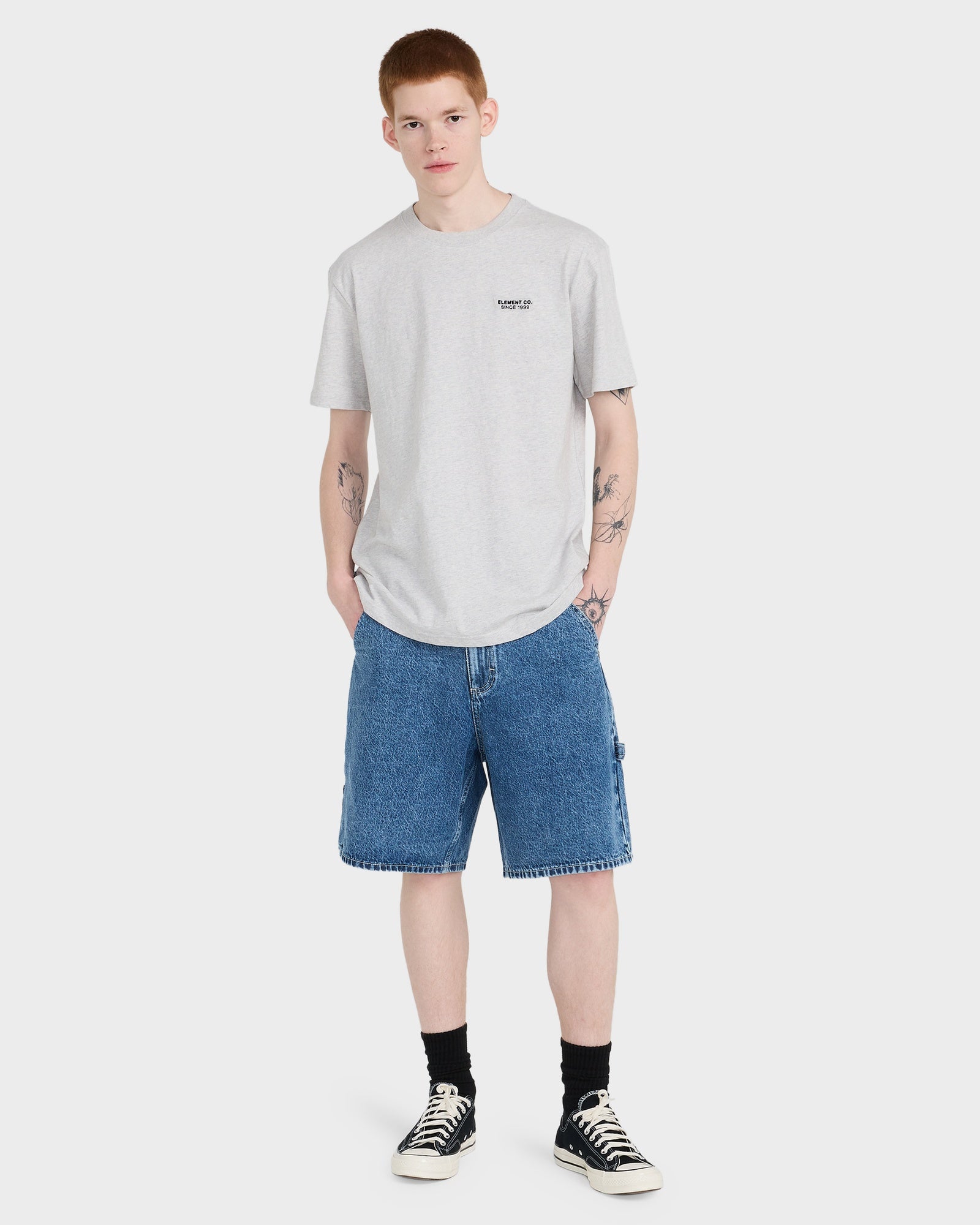 Mens Big Carpenter Denim Shorts