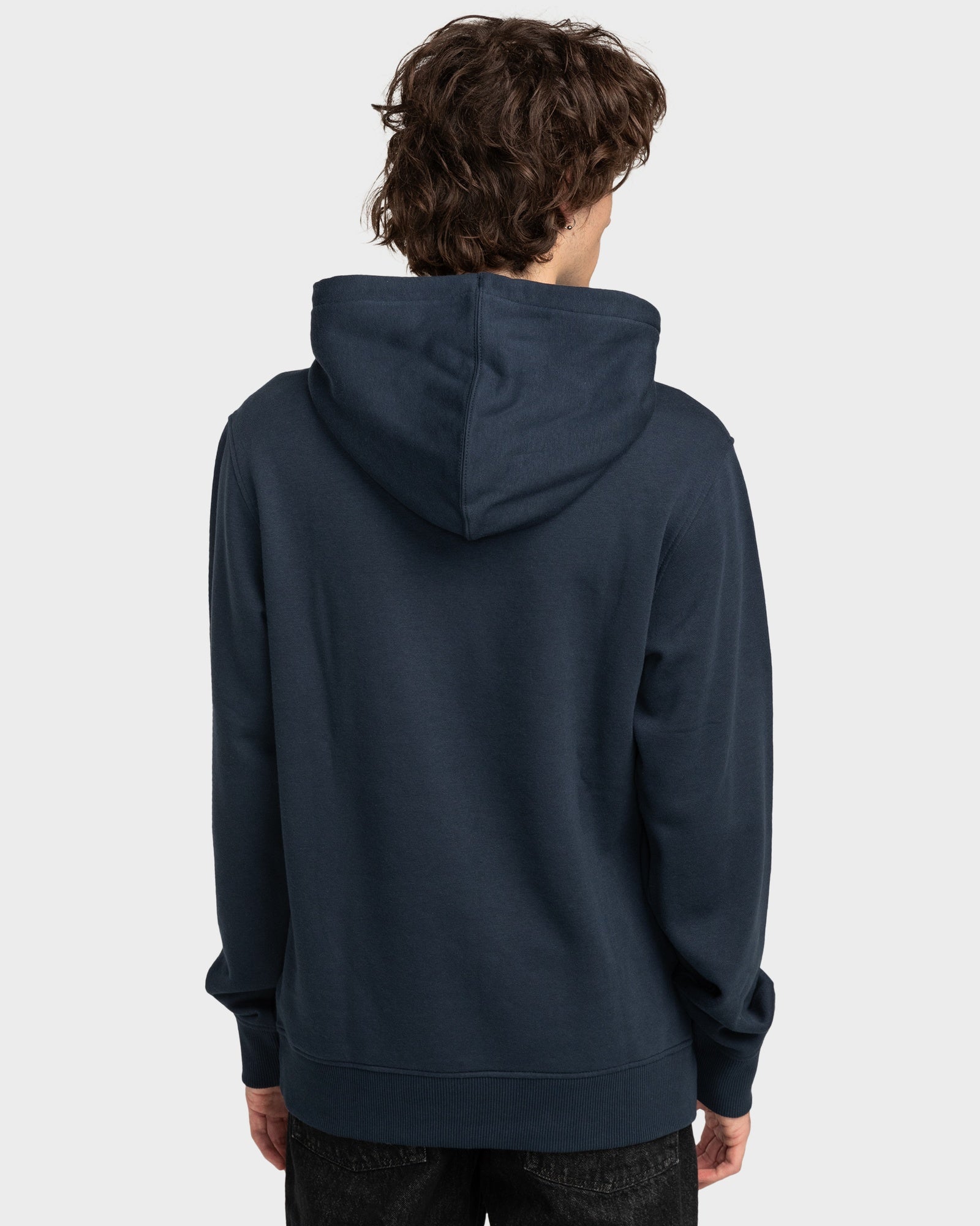 Mens Icon Embroidery Pullover Hoodie