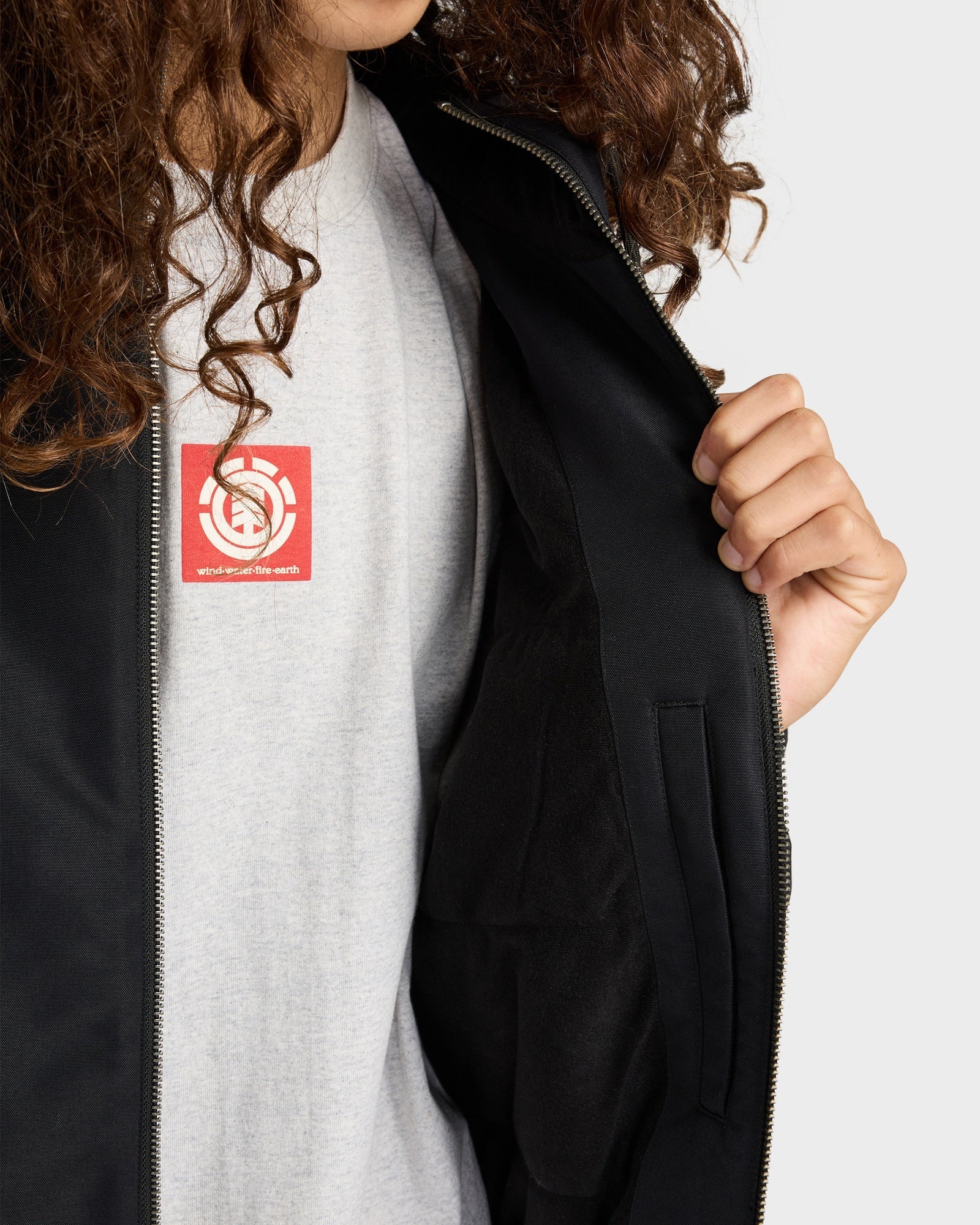 Mens Dulcey Zip Up Bomber Jacket