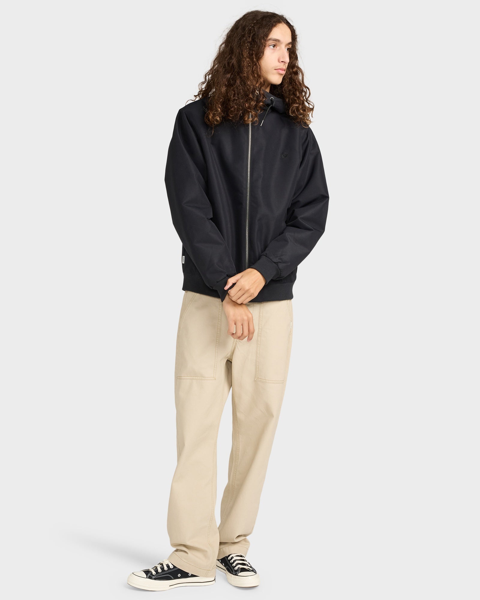 Mens Dulcey Zip Up Bomber Jacket