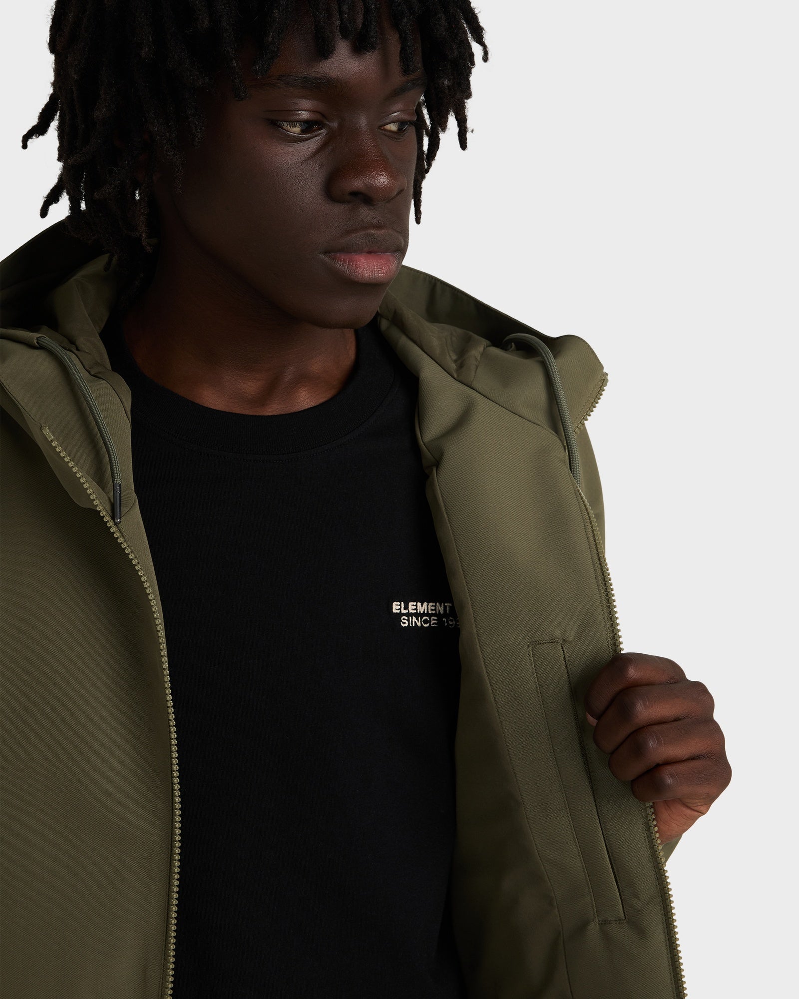 Mens Alder Zip Up Jacket