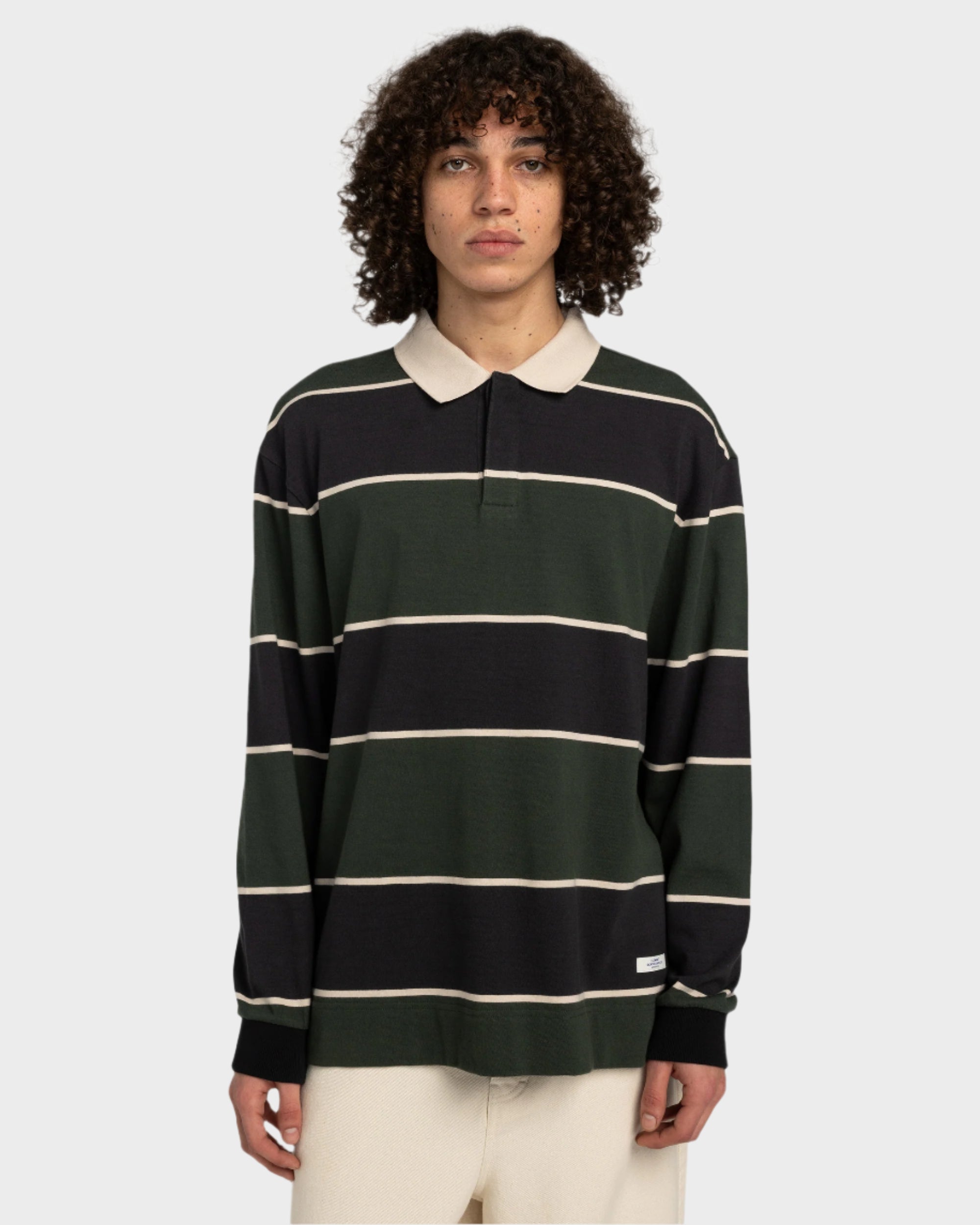 Mens Splengler Long Sleeve Polo Shirt