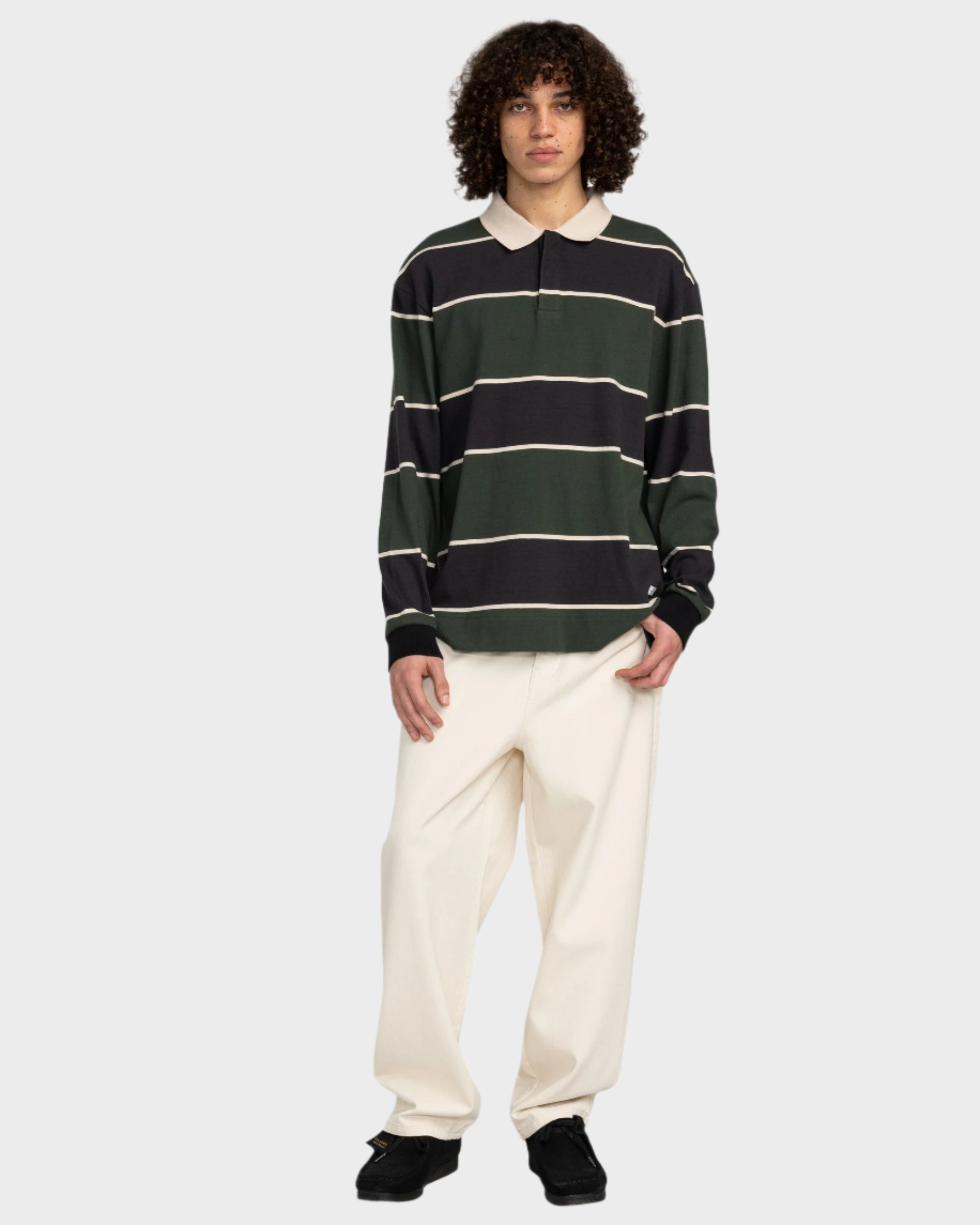 Mens Splengler Long Sleeve Polo Shirt