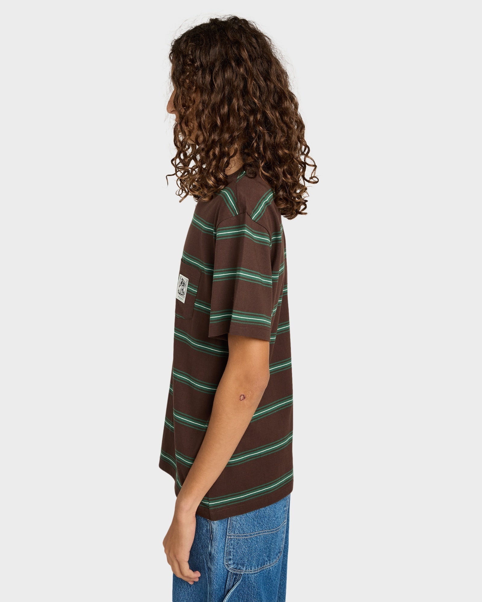 Mens Bigfoot Pocket Label T-Shirt