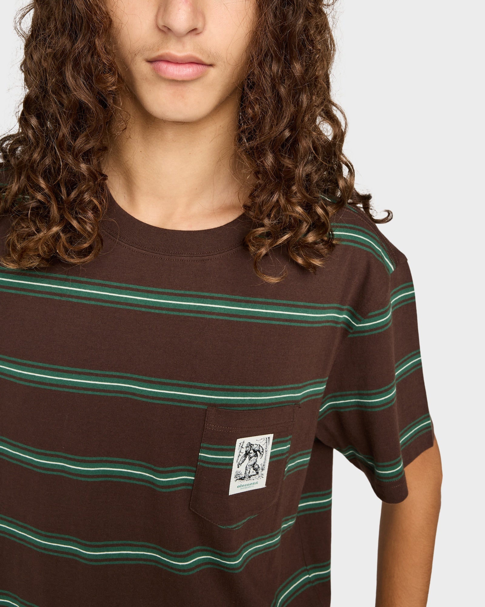 Mens Bigfoot Pocket Label T-Shirt