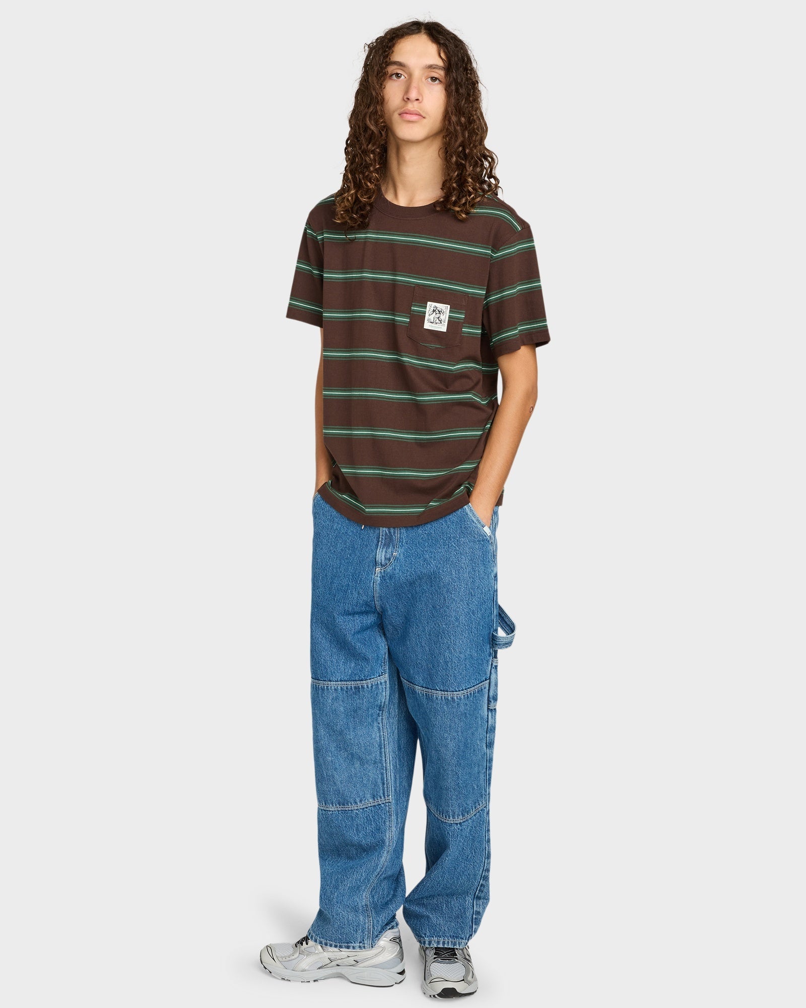 Mens Bigfoot Pocket Label T-Shirt