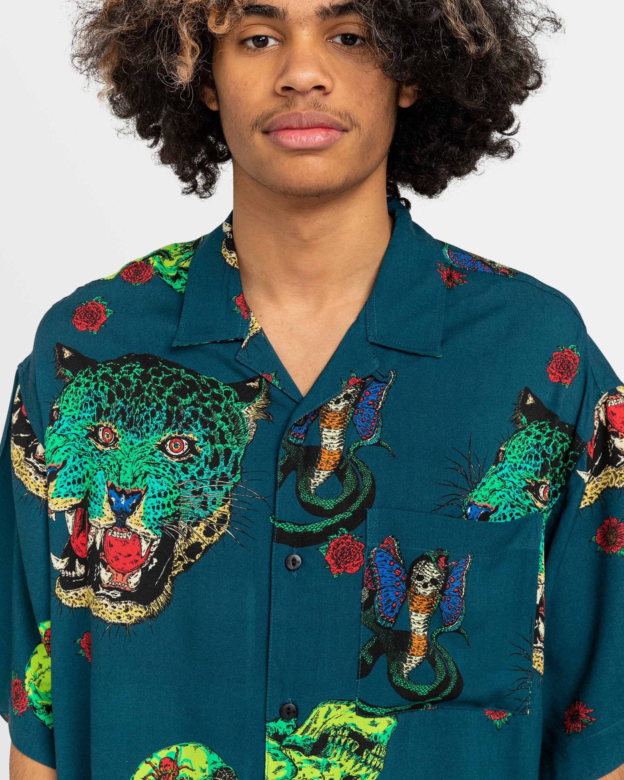 Mens Hirotton Resort Short Sleeve Shirt
