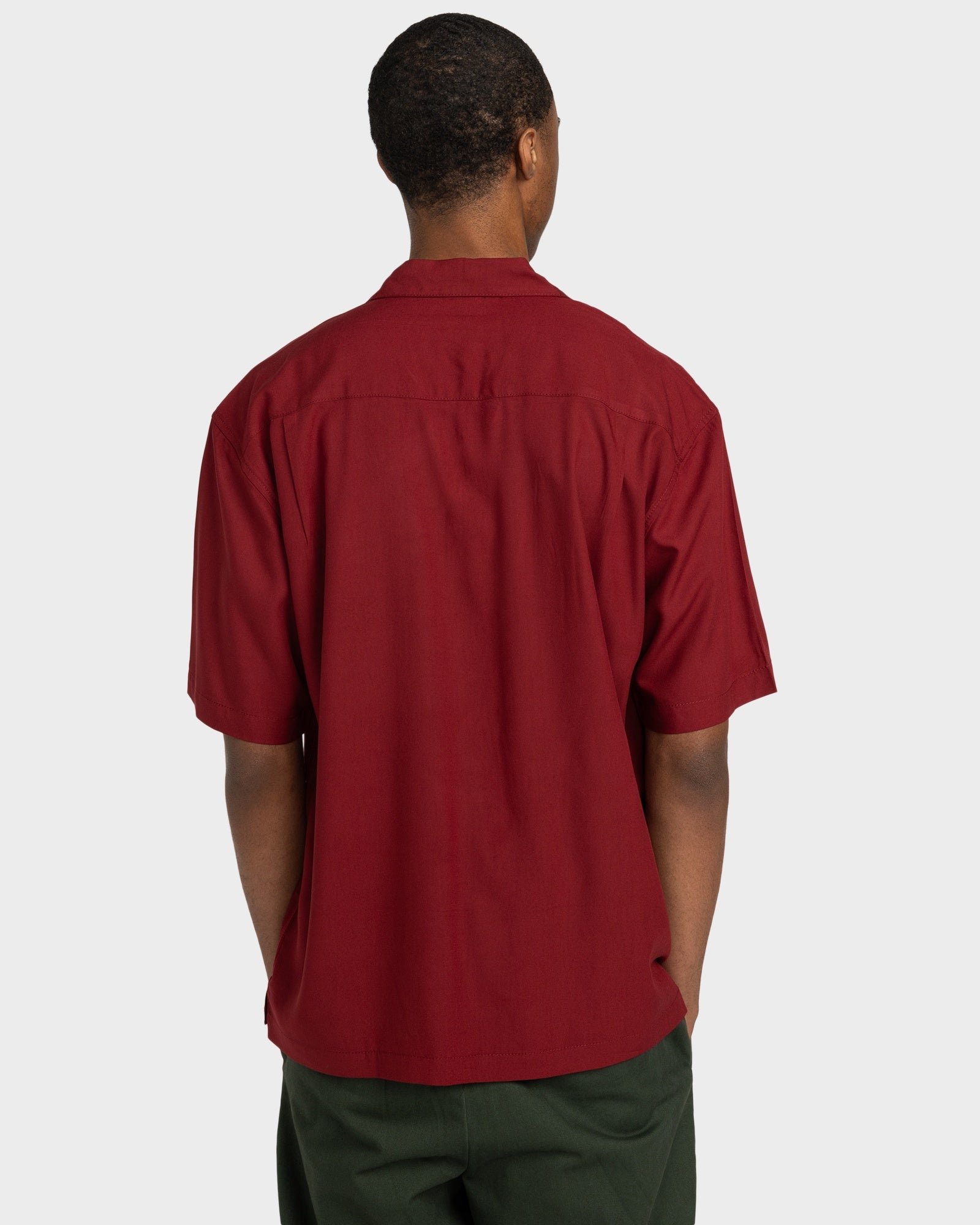 Mens Bowling Short Sleeve Shirt