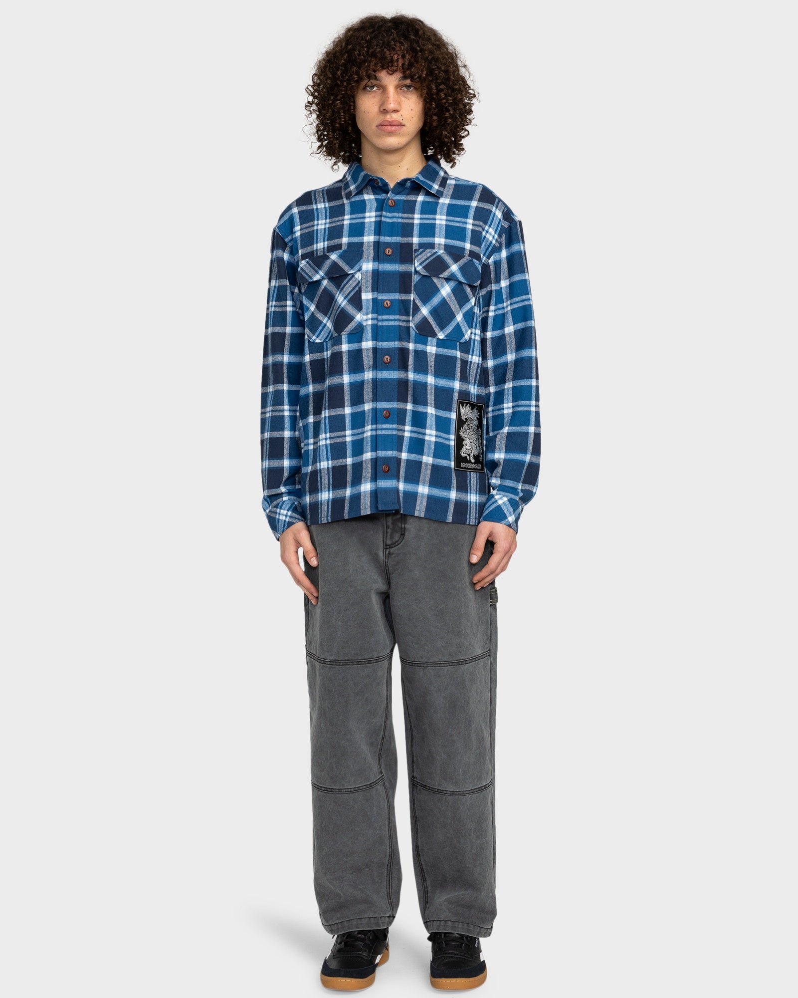 Mens FFNC Checkmate Long Sleeve Shirt