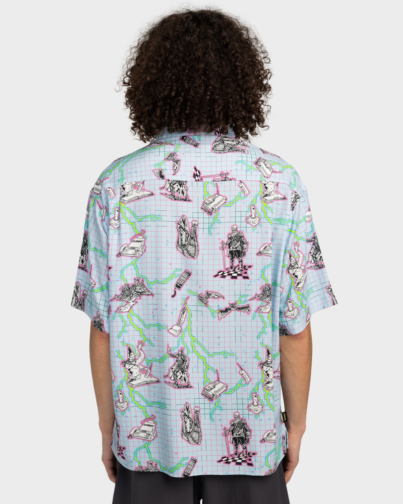 Mens FFNC Lightning Resort Short Sleeve Shirt