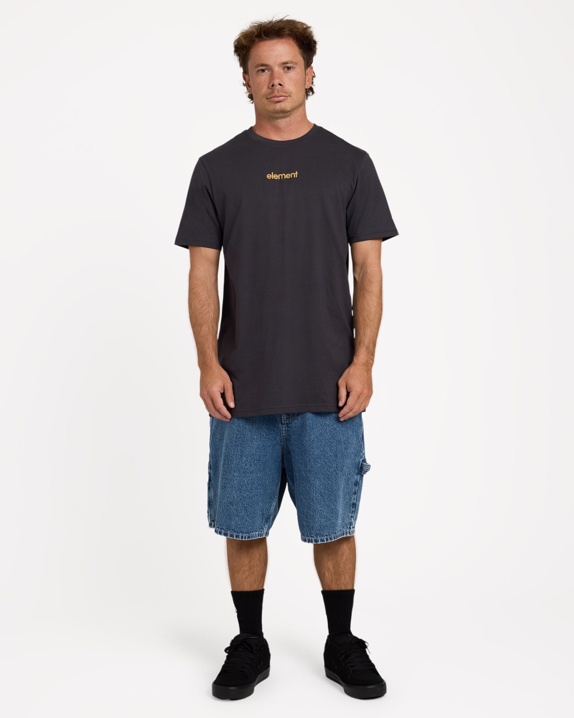 Mens Lowcase Back Print T-Shirt