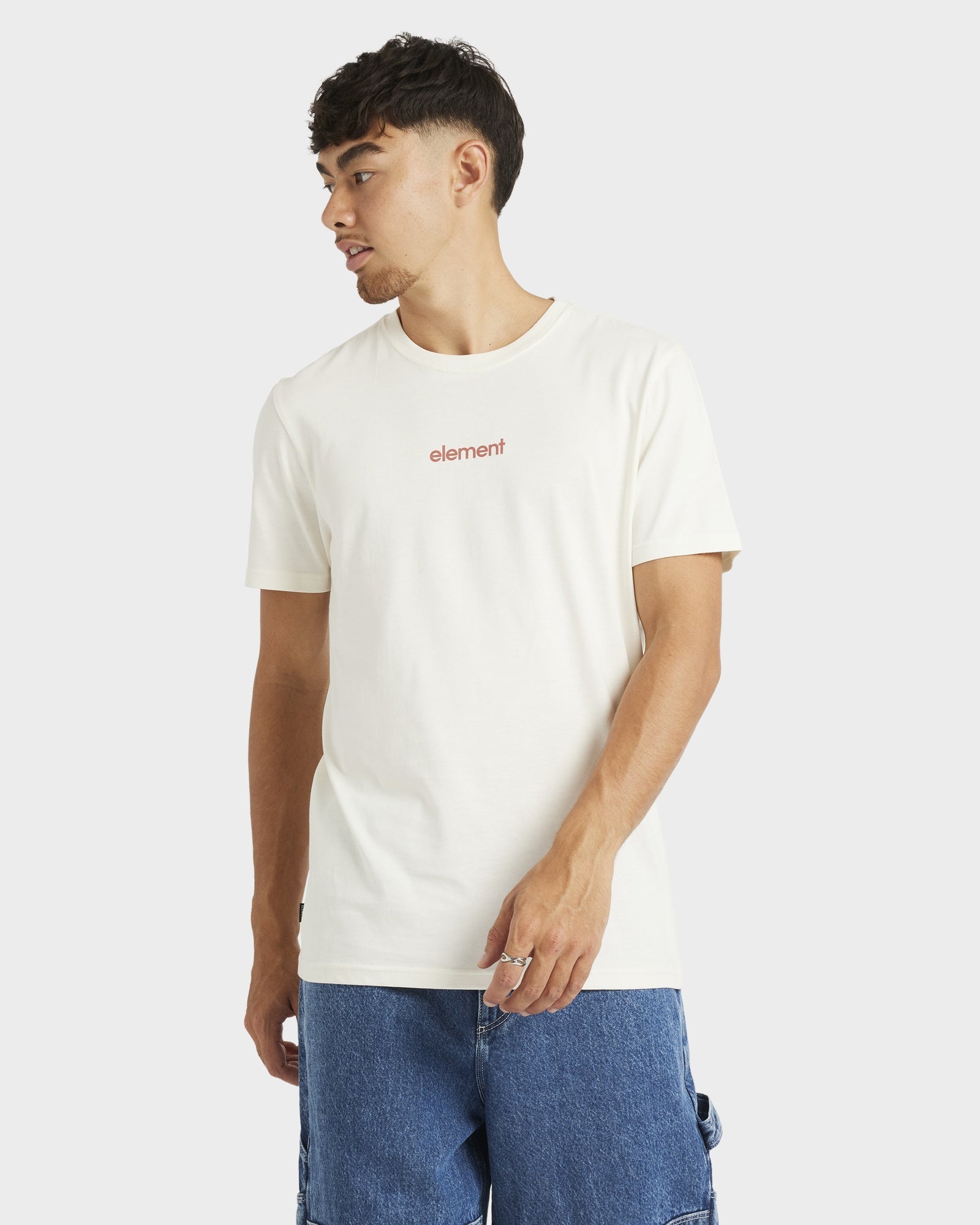 Mens Lowcase Back Print T-Shirt