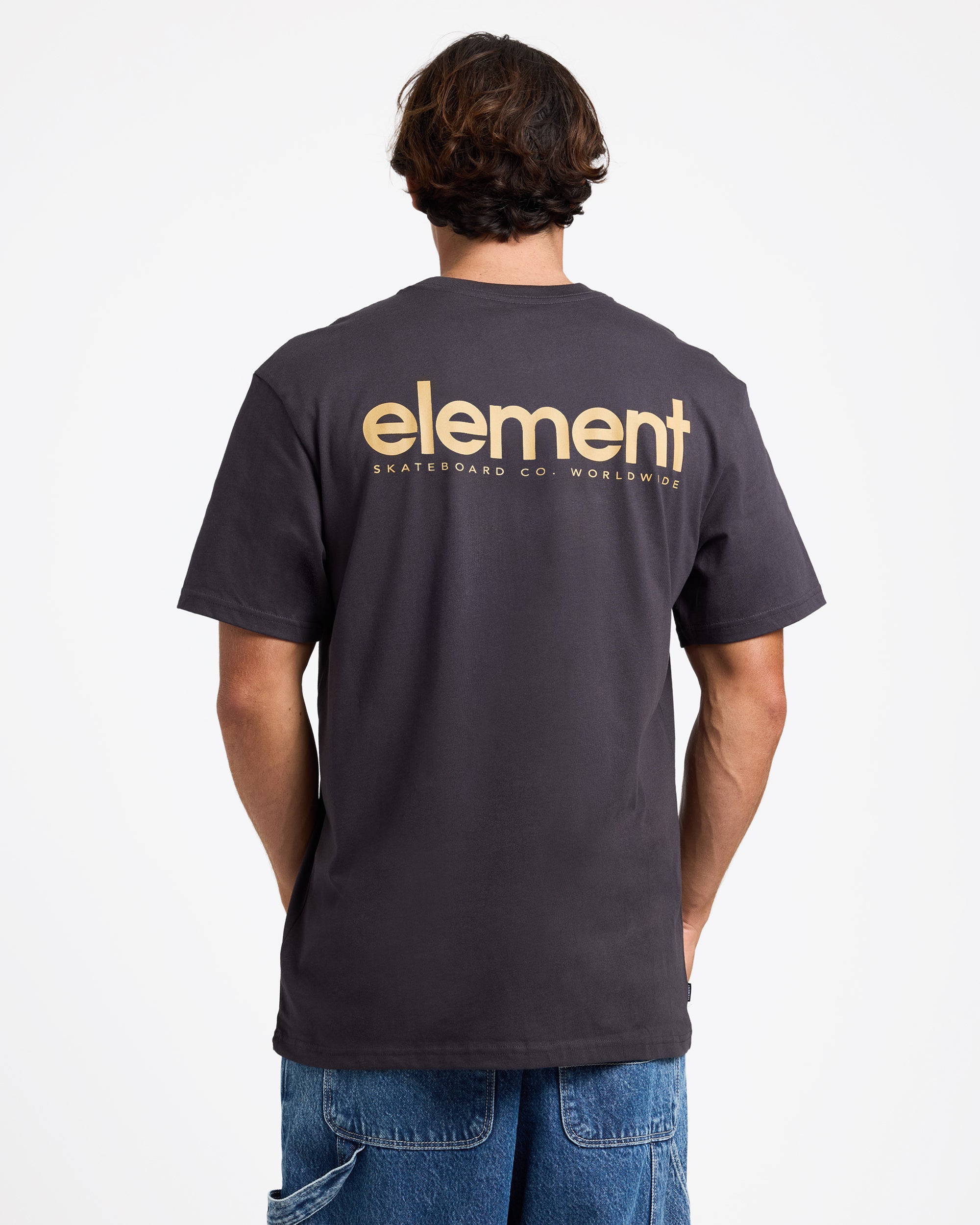 Mens Lowcase Back Print T-Shirt