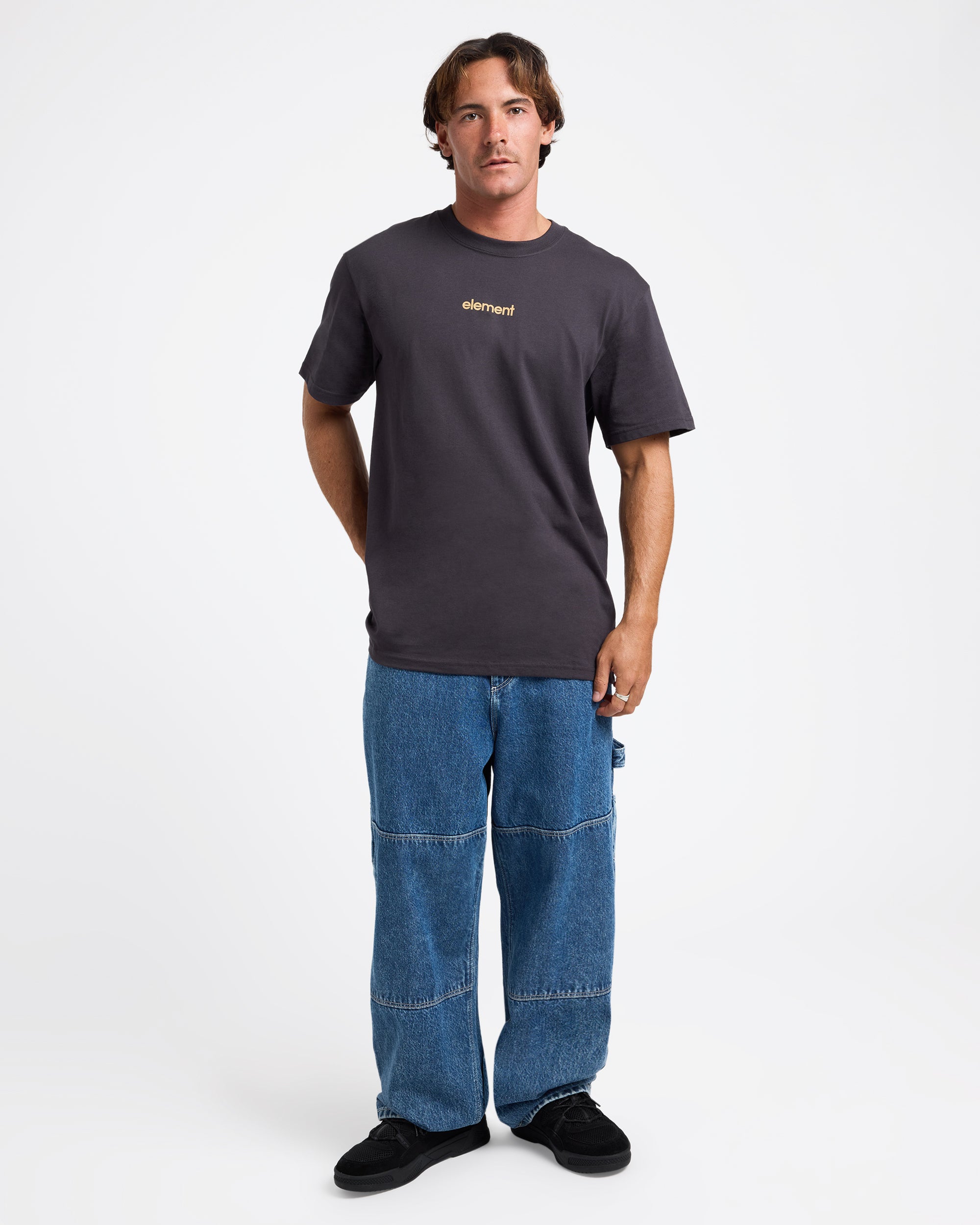 Mens Lowcase Back Print T-Shirt