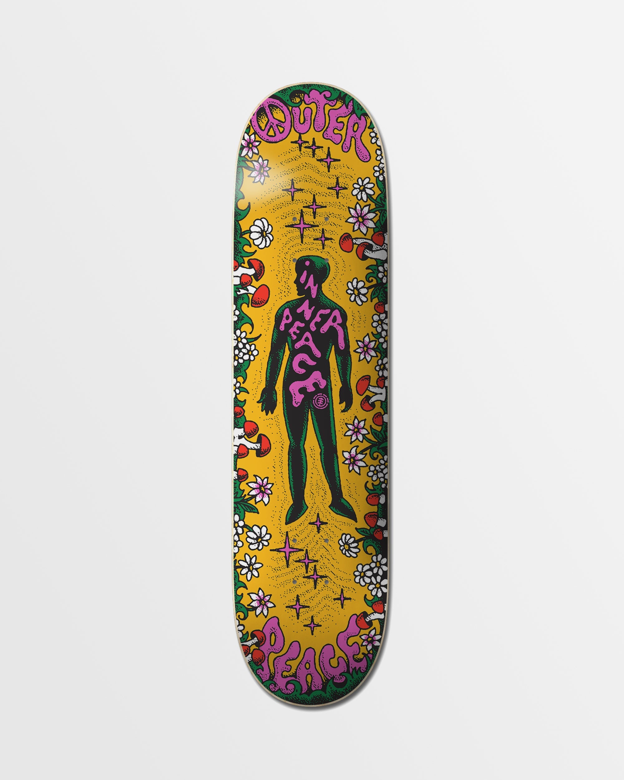 Element x Jake Foreman Peace Skateboard Deck