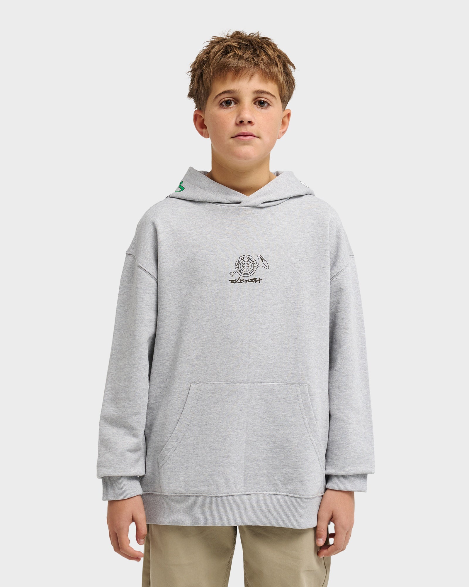 Boys 8-16 Horn Pullover Hoodie
