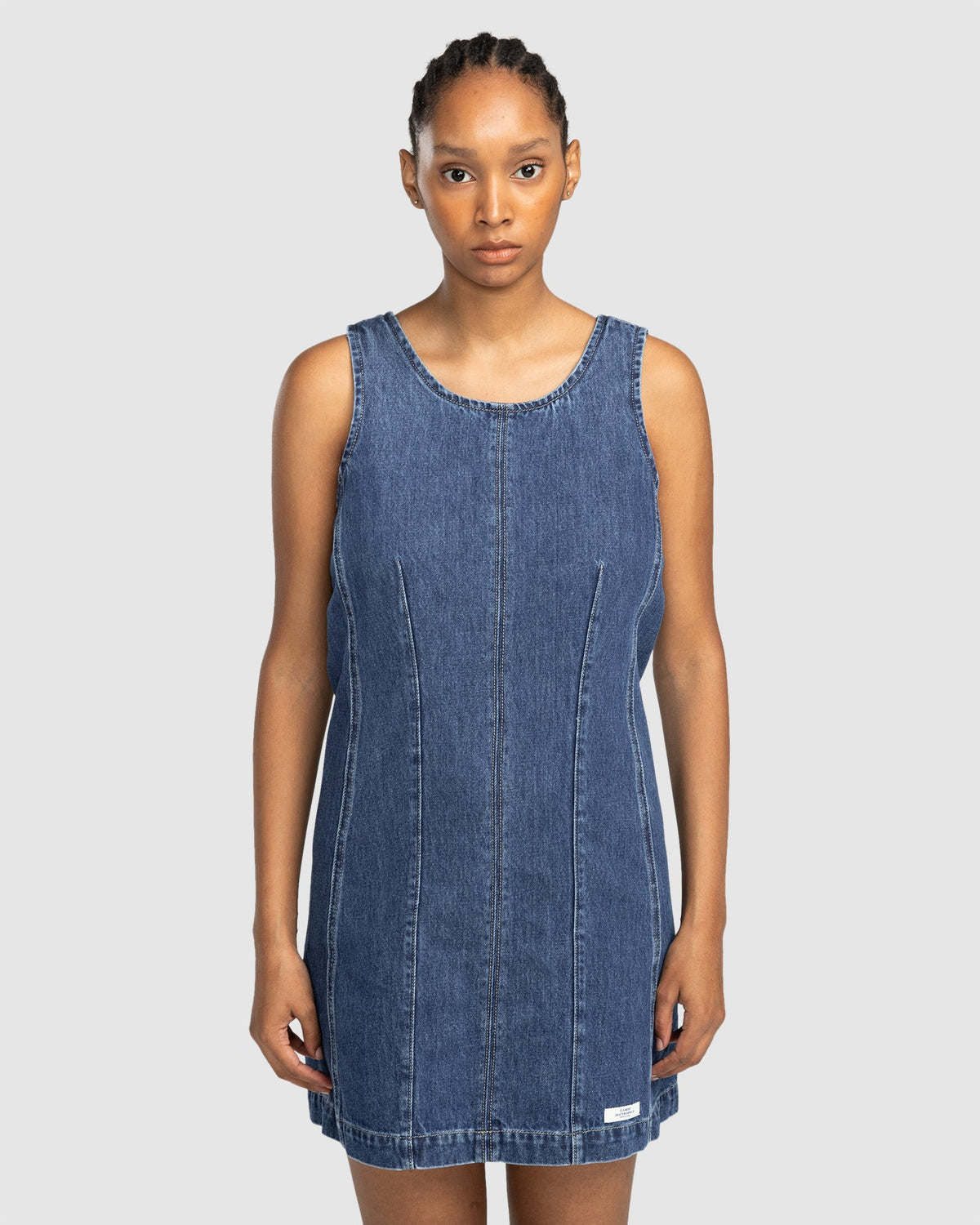 Womens Melanie Denim Dress - MID USED / XS/6 | Element Brand