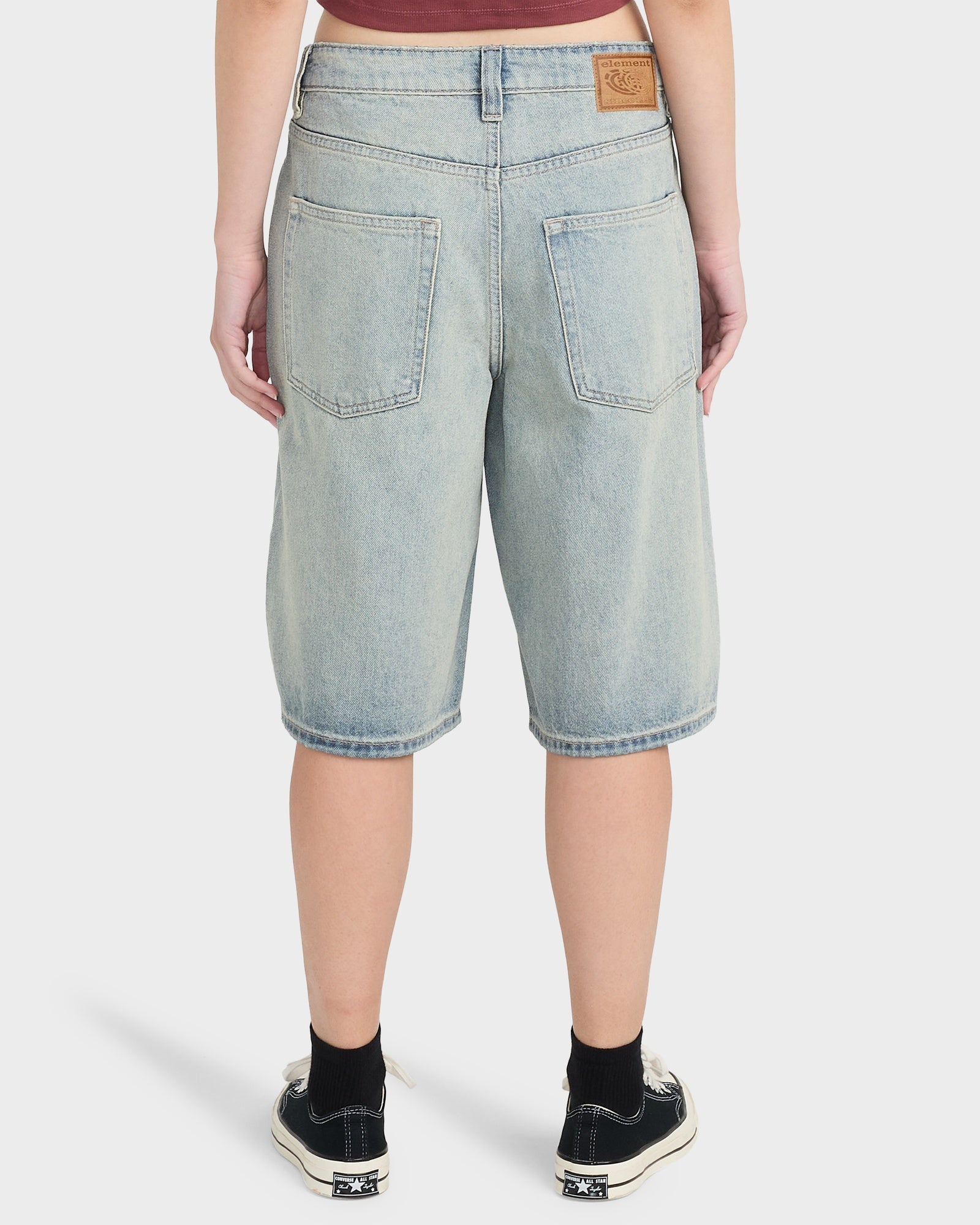 Womens 365 Wide Denim Shorts