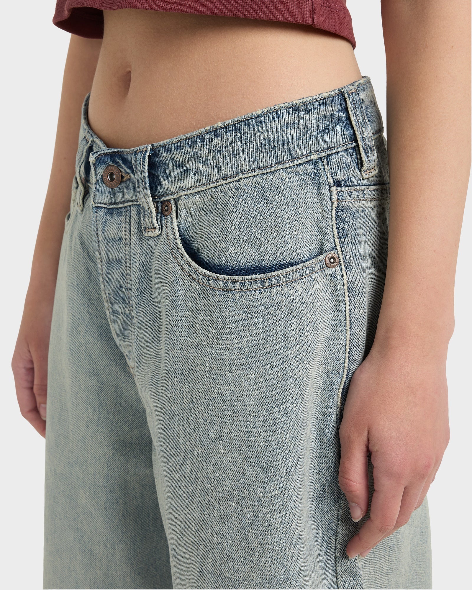 Womens 365 Wide Denim Shorts