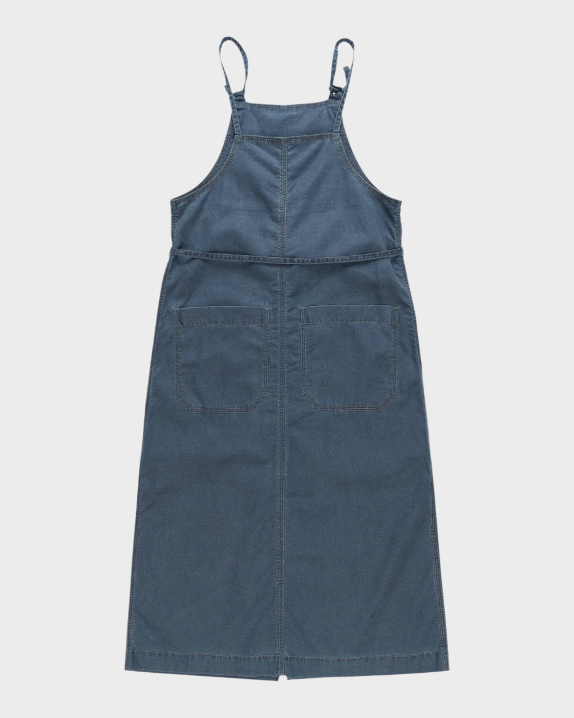 Womens Pinafore Midi Dress