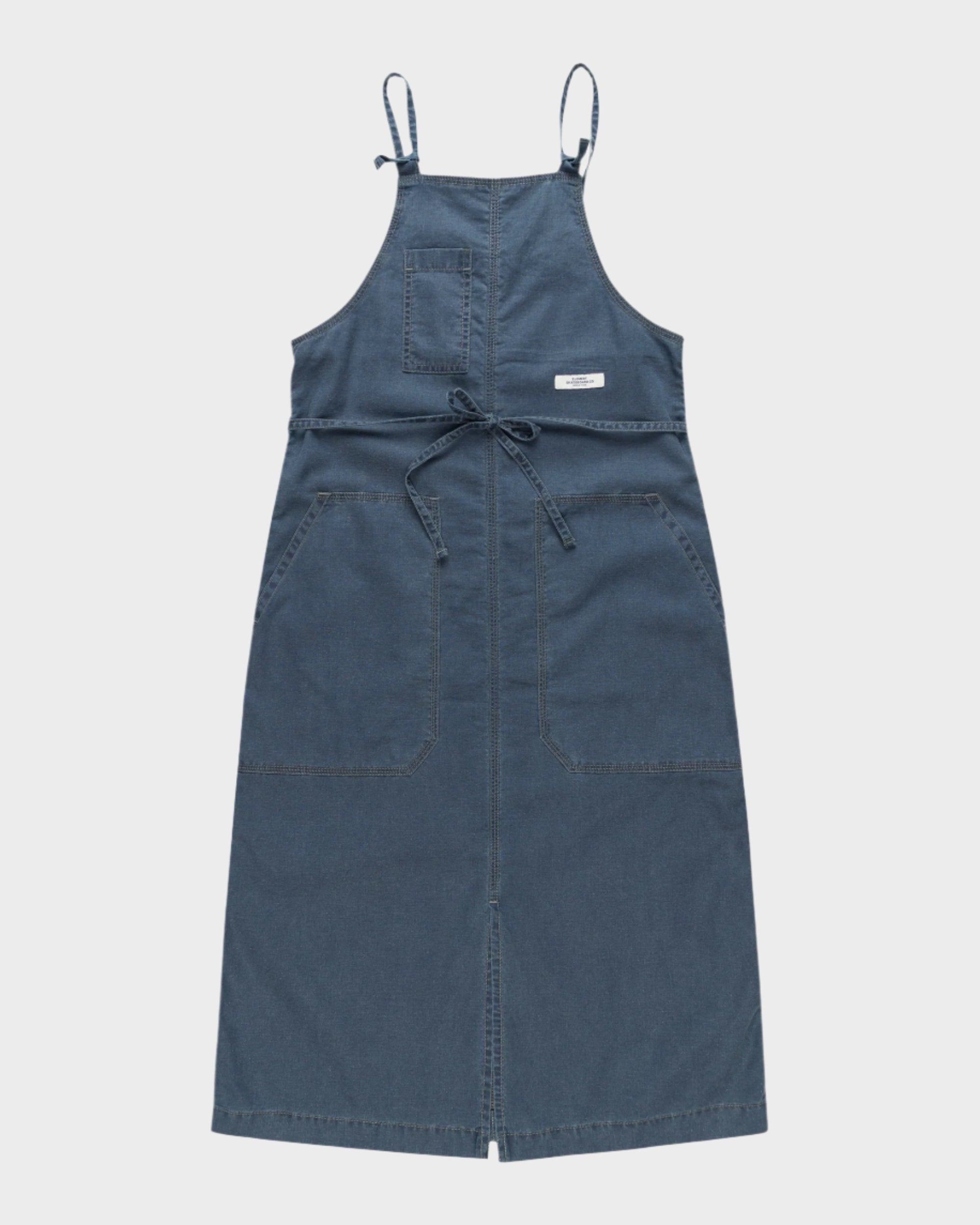 Womens Pinafore Midi Dress