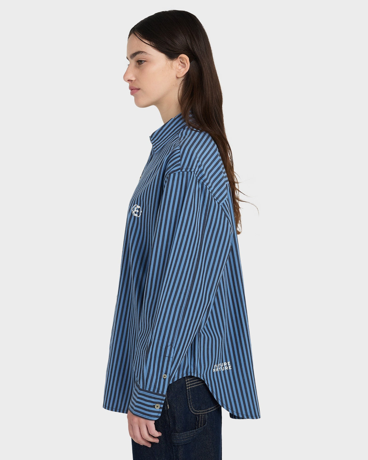 Womens Classic Boyfriend Long Sleeve Shirt