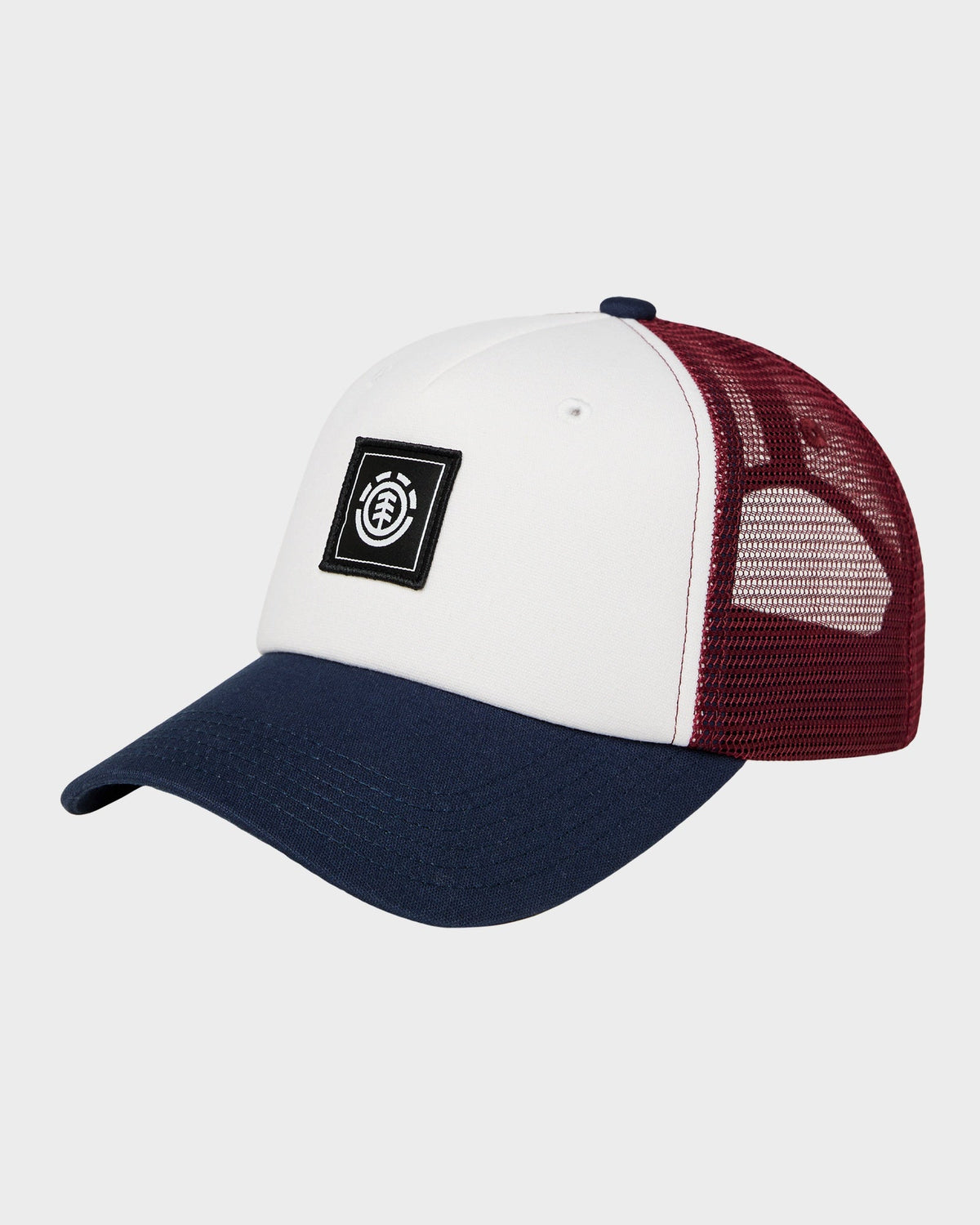 Mens Icon Mesh Trucker Cap - VINTAGE RED / 1SZ | Element Brand