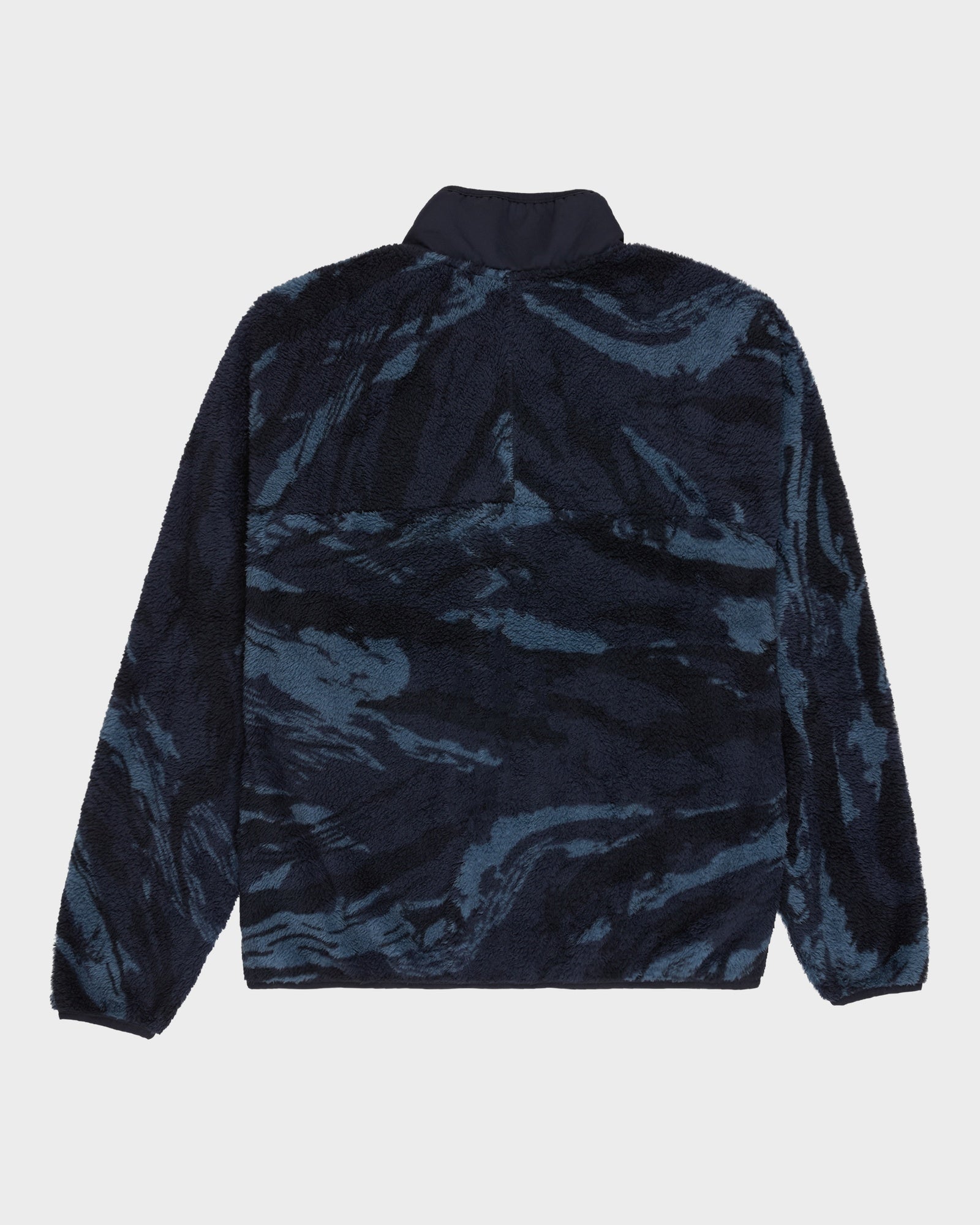 Mens Classic Zip Up Sherpa Fleece Jacket