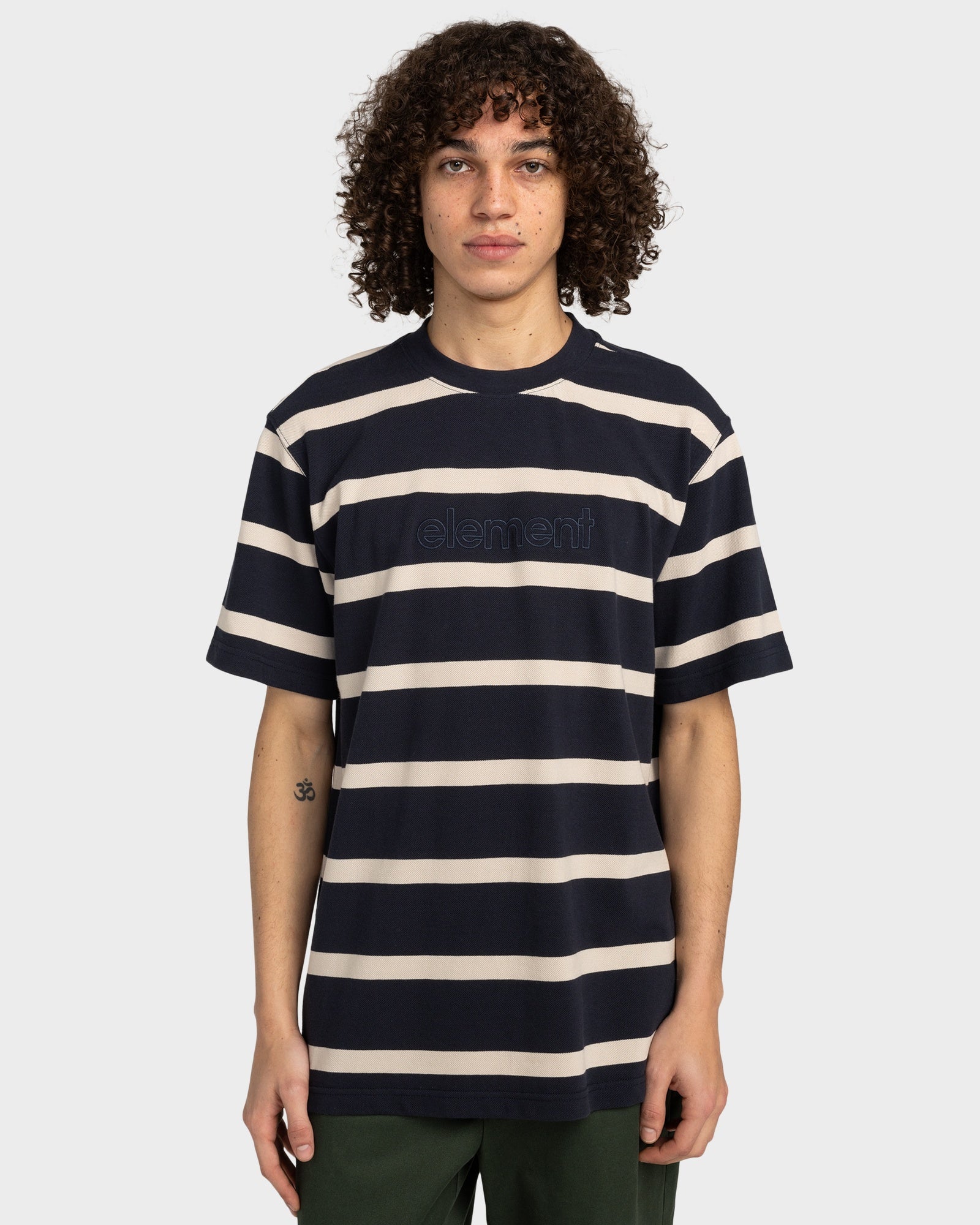 Mens Yacht Club Stripped T-Shirt