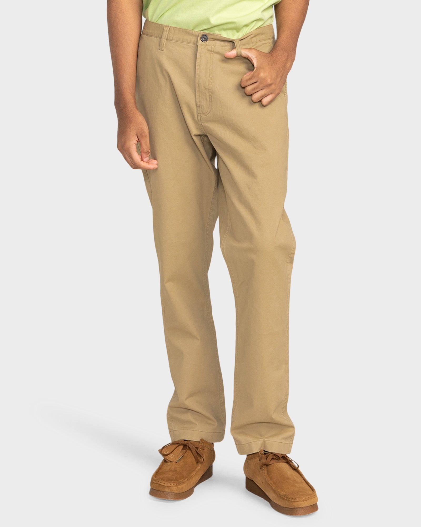 Mens Howland Classic Chino Pants KHAKI 28 Element Brand