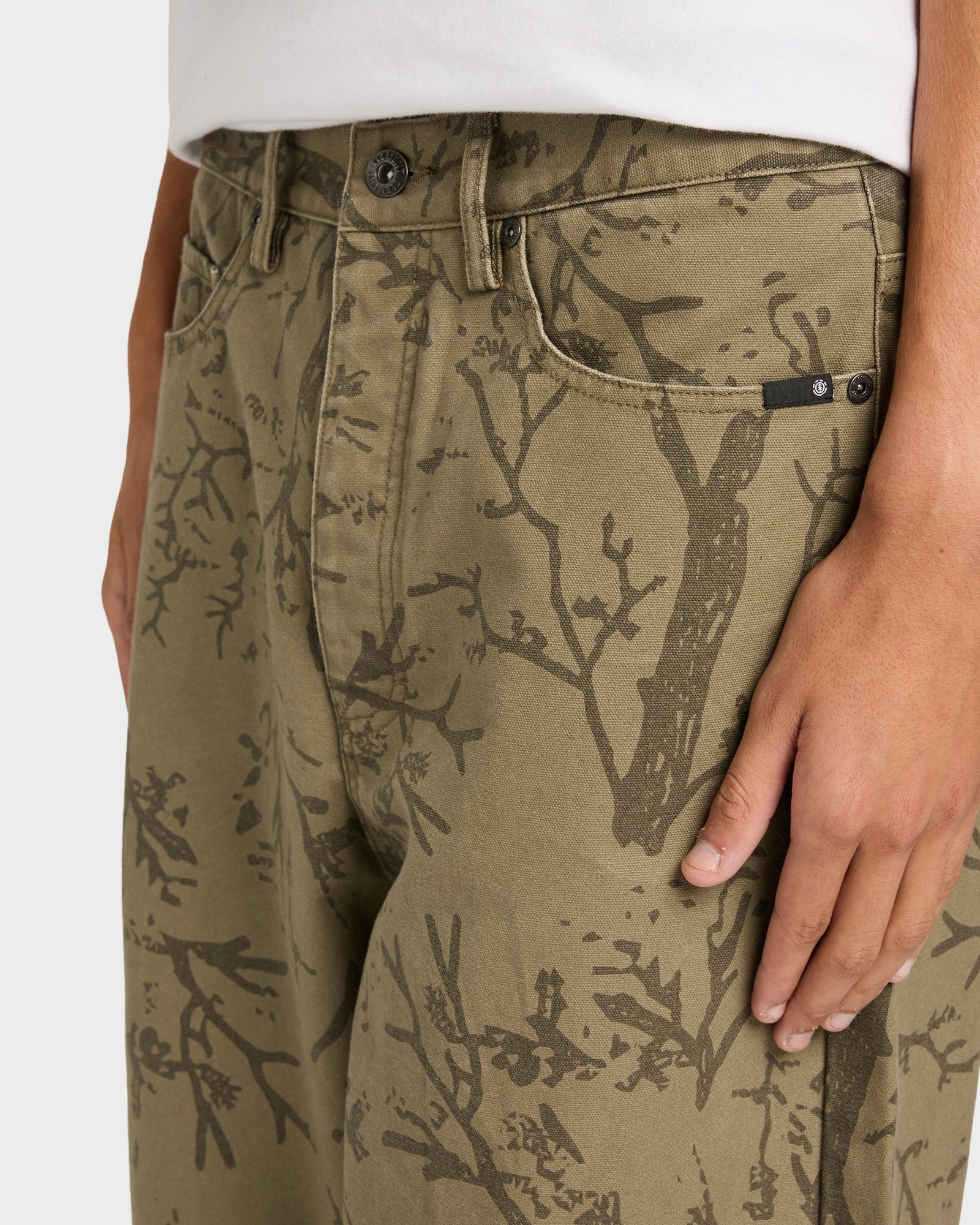 Mens Bigfoot Big 5 Canvas Pants