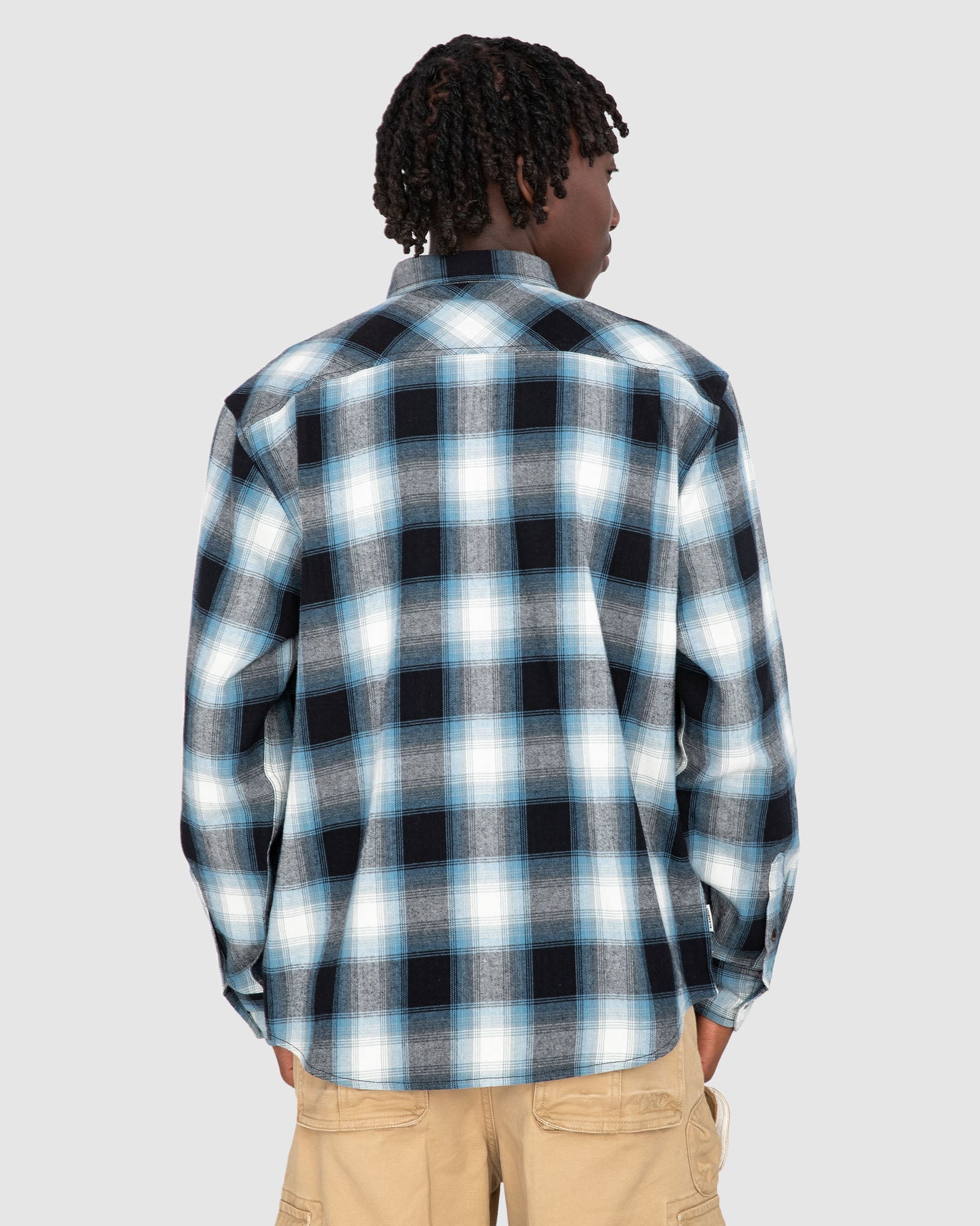 Mens Tacoma Classic Long Sleeve Flannel Shirt