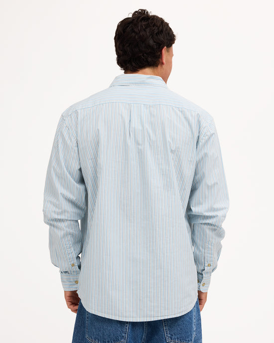 Mens Button Down Regular Poplin Long Sleeve Shirt