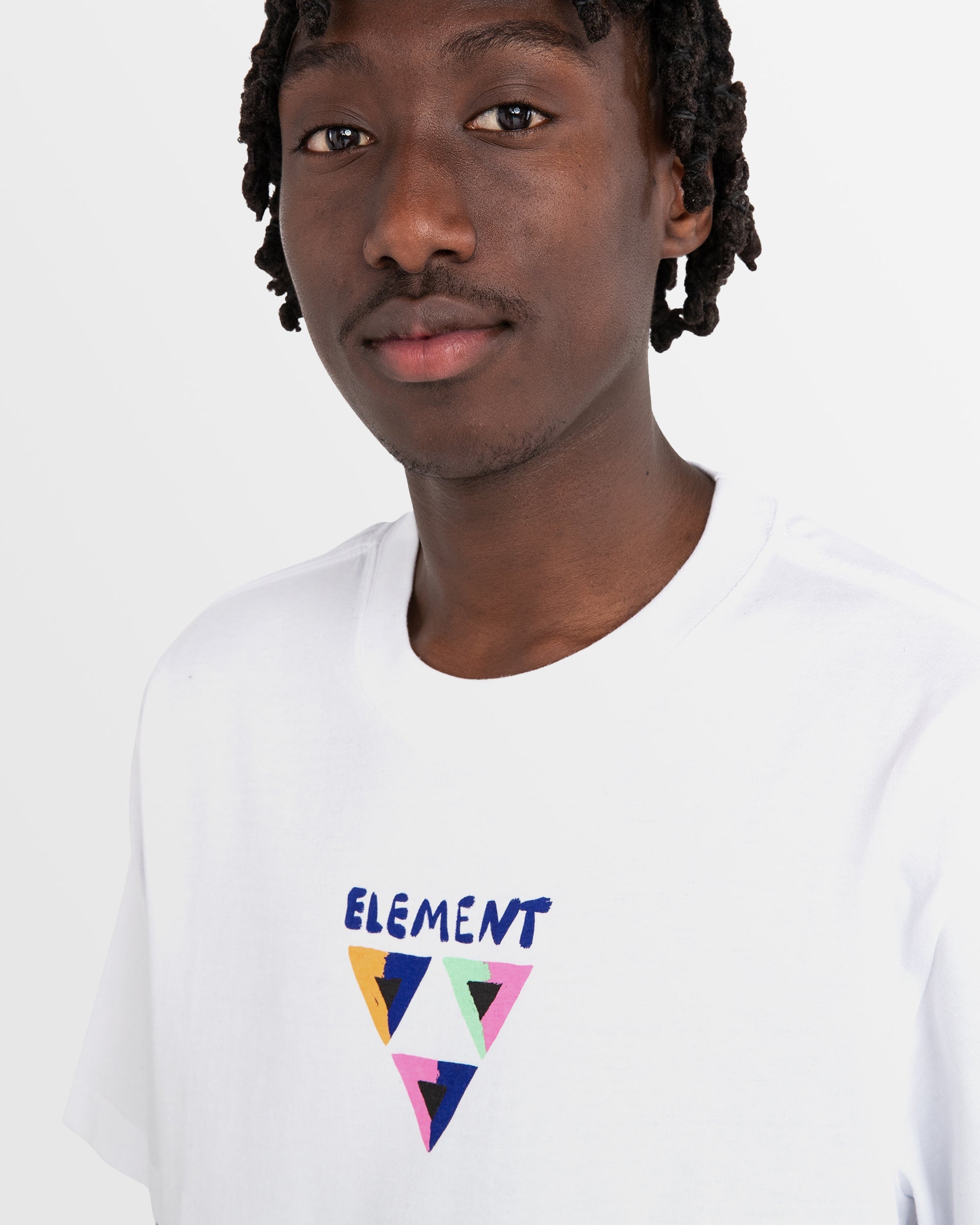 Conquer T Shirt OPTIC WHITE S Element Brand