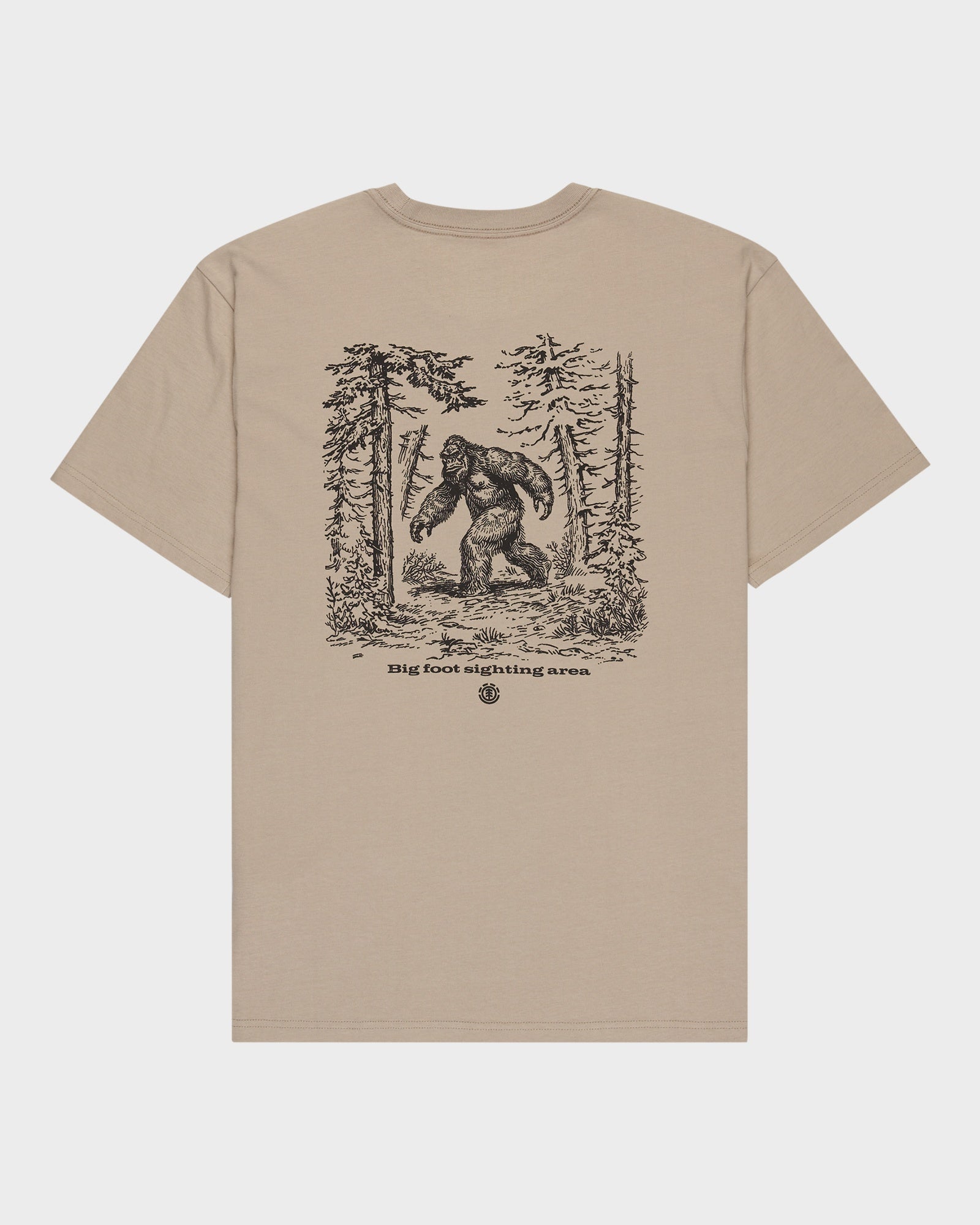 Mens Bigfoot Walking T-Shirt