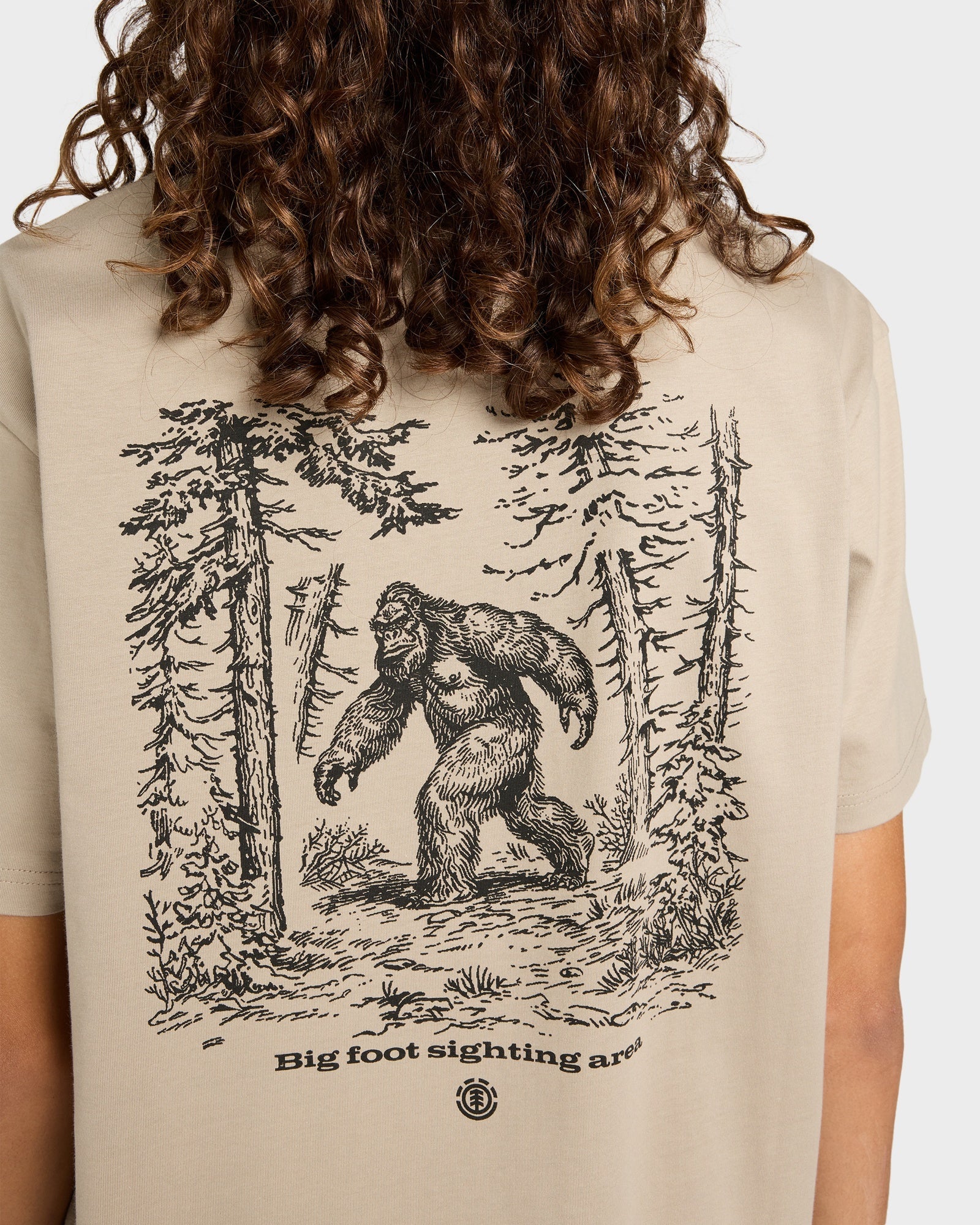Mens Bigfoot Walking T-Shirt
