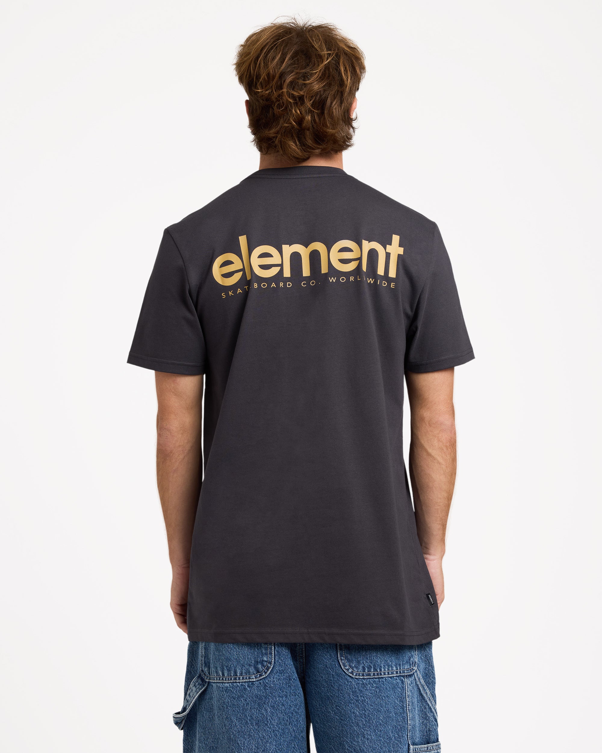 Mens Lowcase Back Print T-Shirt