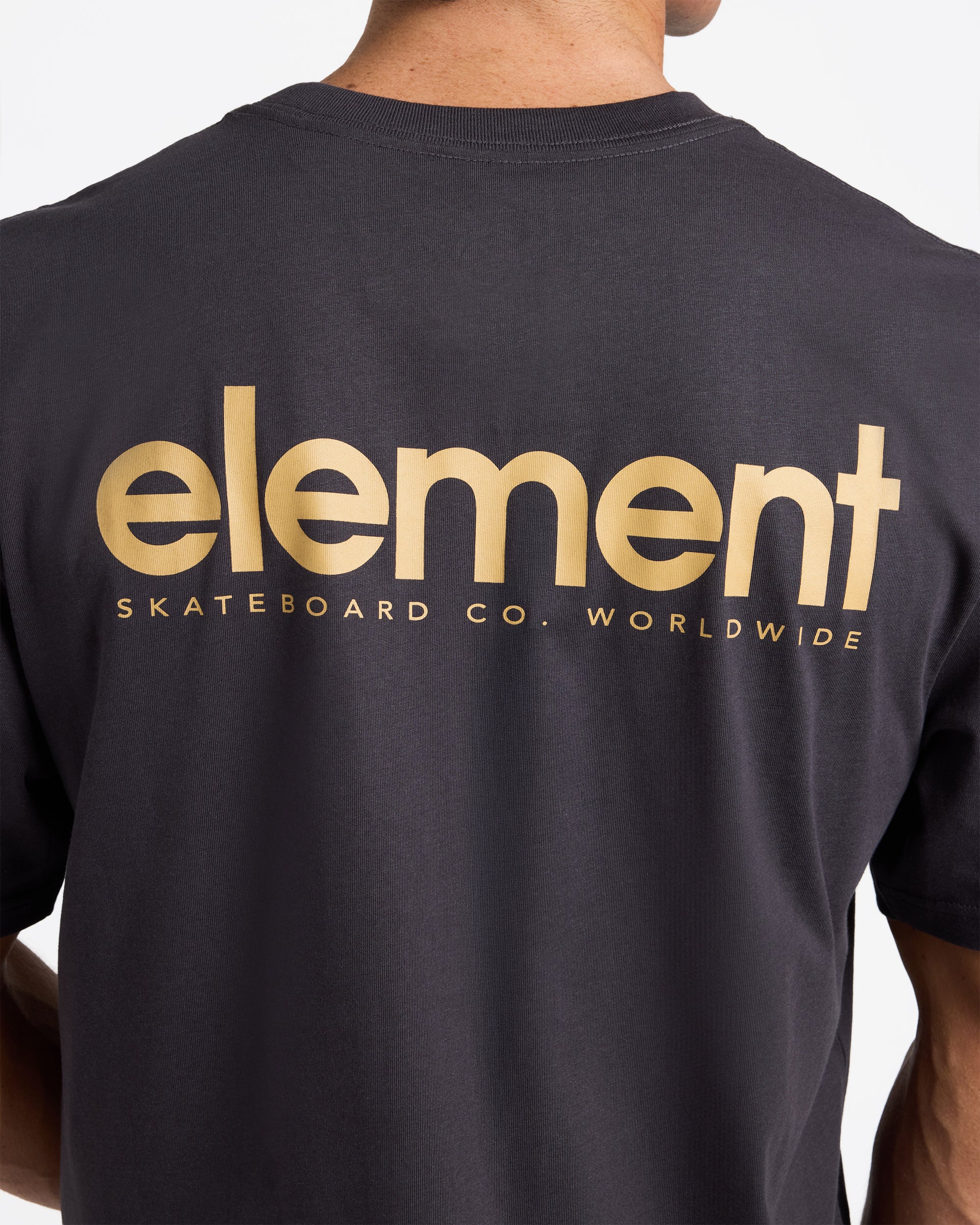 Mens Lowcase Back Print T-Shirt