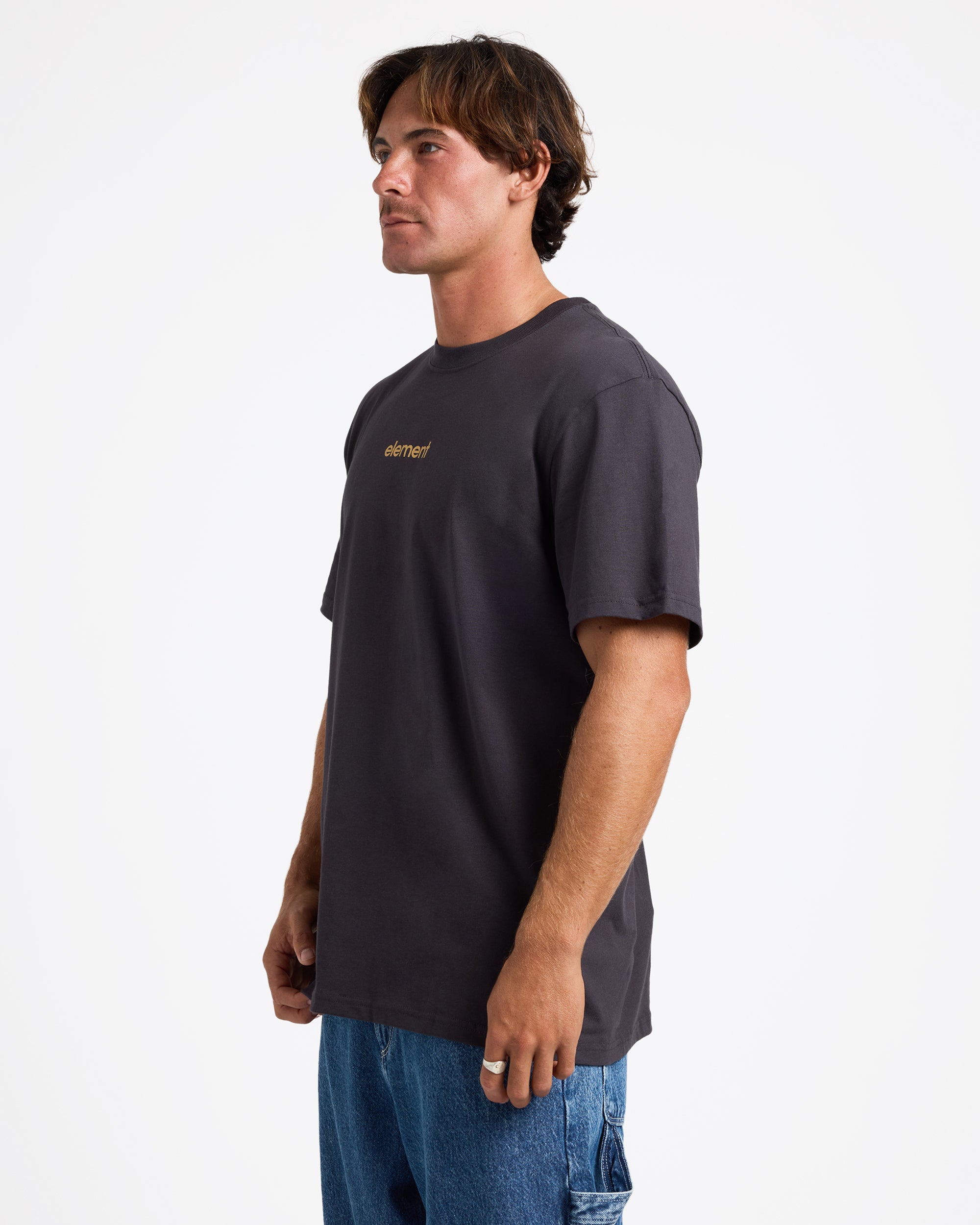 Mens Lowcase Back Print T-Shirt