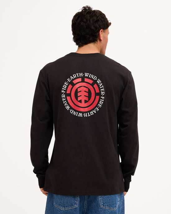 Mens Seal Back Long Sleeve T-Shirt