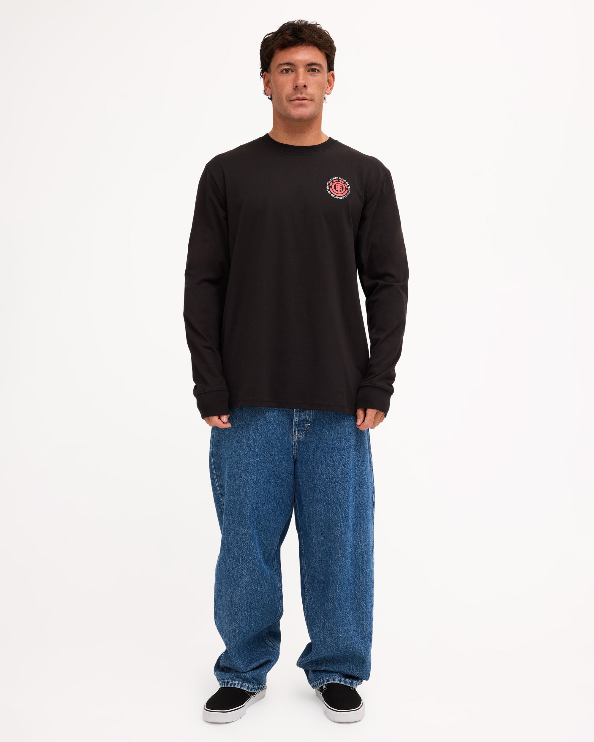 Mens Seal Back Long Sleeve T-Shirt