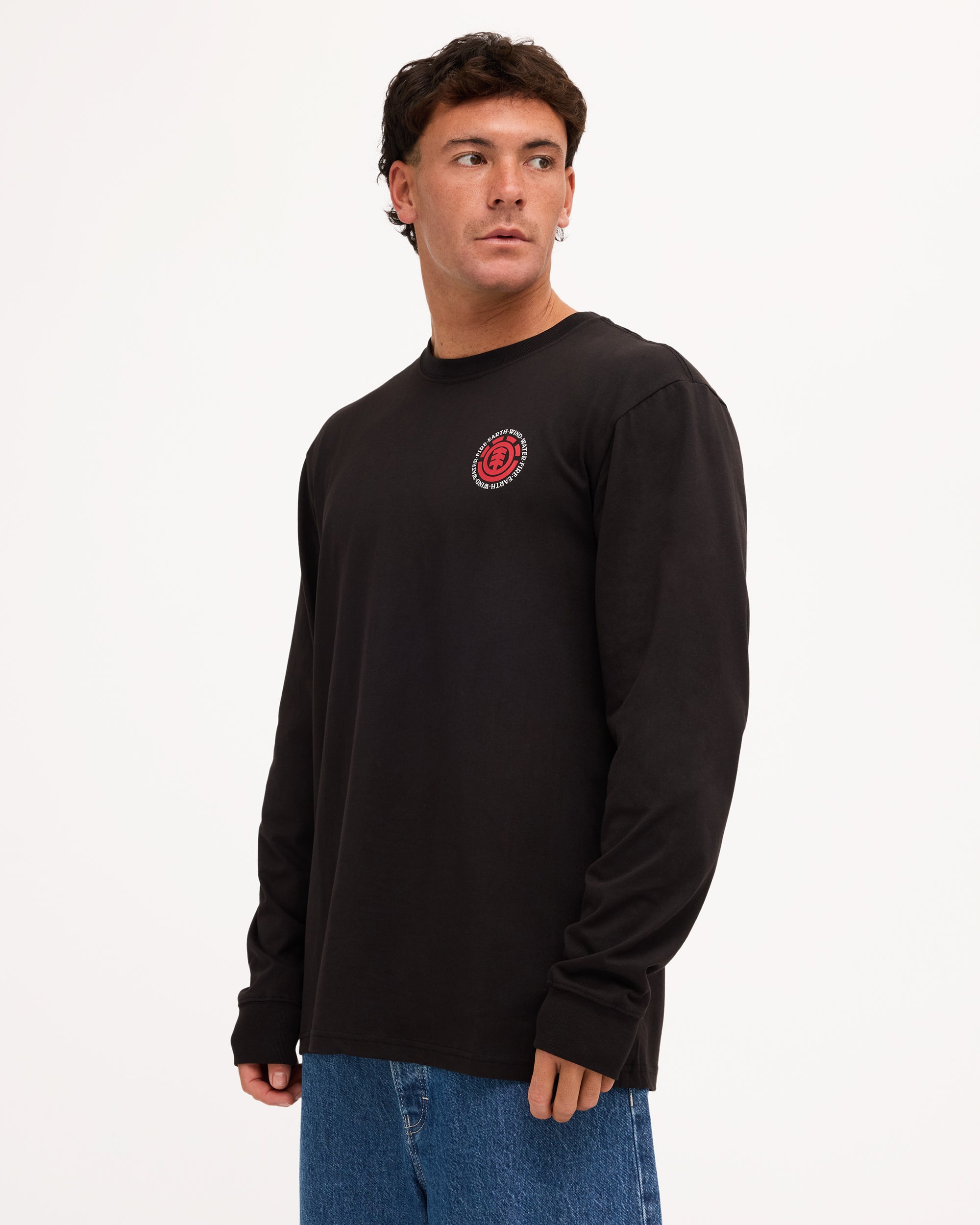 Mens Seal Back Long Sleeve T-Shirt